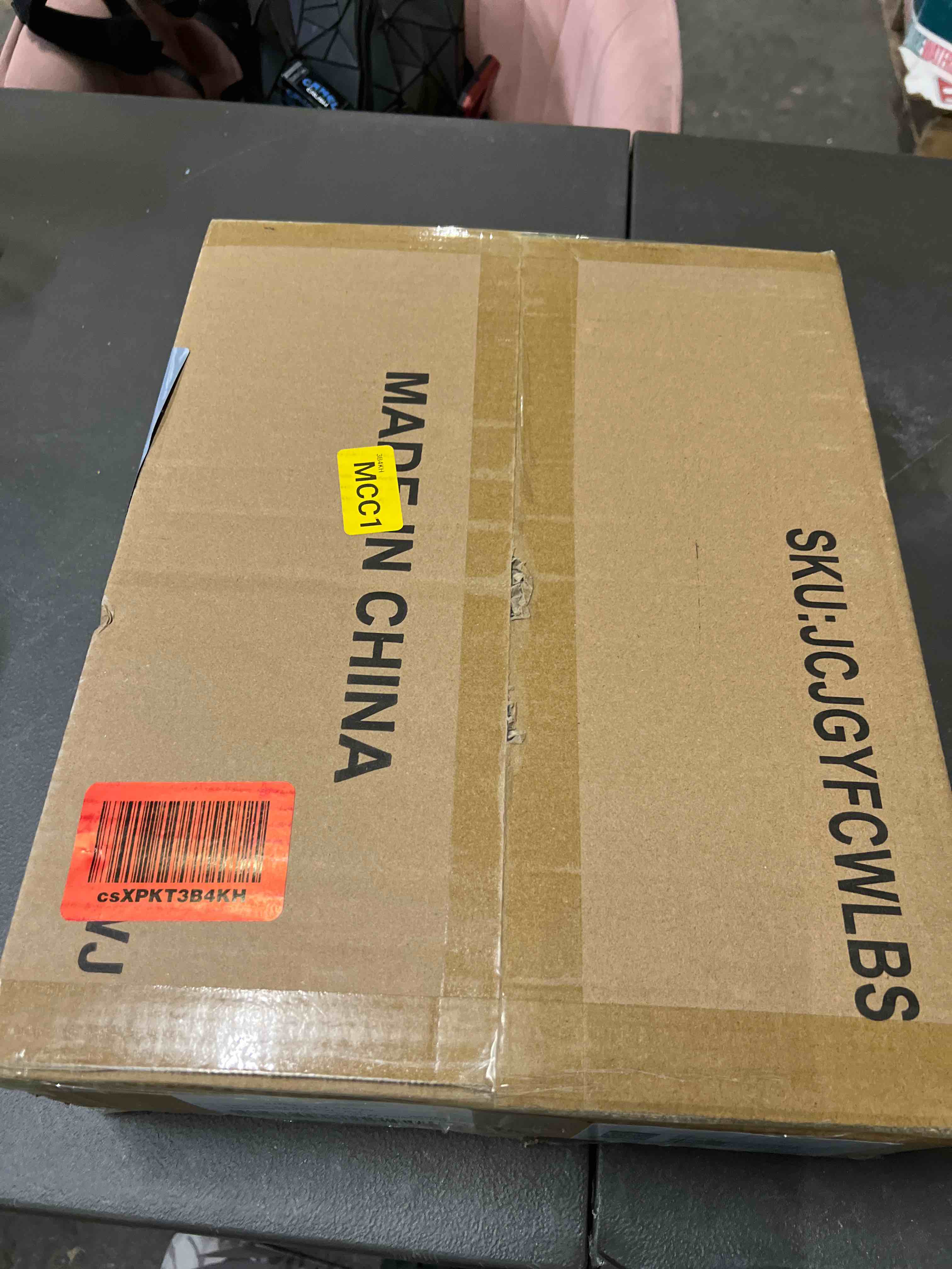 Condition photo showing Good Condition for extra-long, low-profile closet organizers and storage with wood top, 3 pack stackable closet shelf organizer, space-saving clothes storage bin for wardrobe & bedroom & small spaces, sturdy (white) white 15.74"l x 12"w x 8.66"h