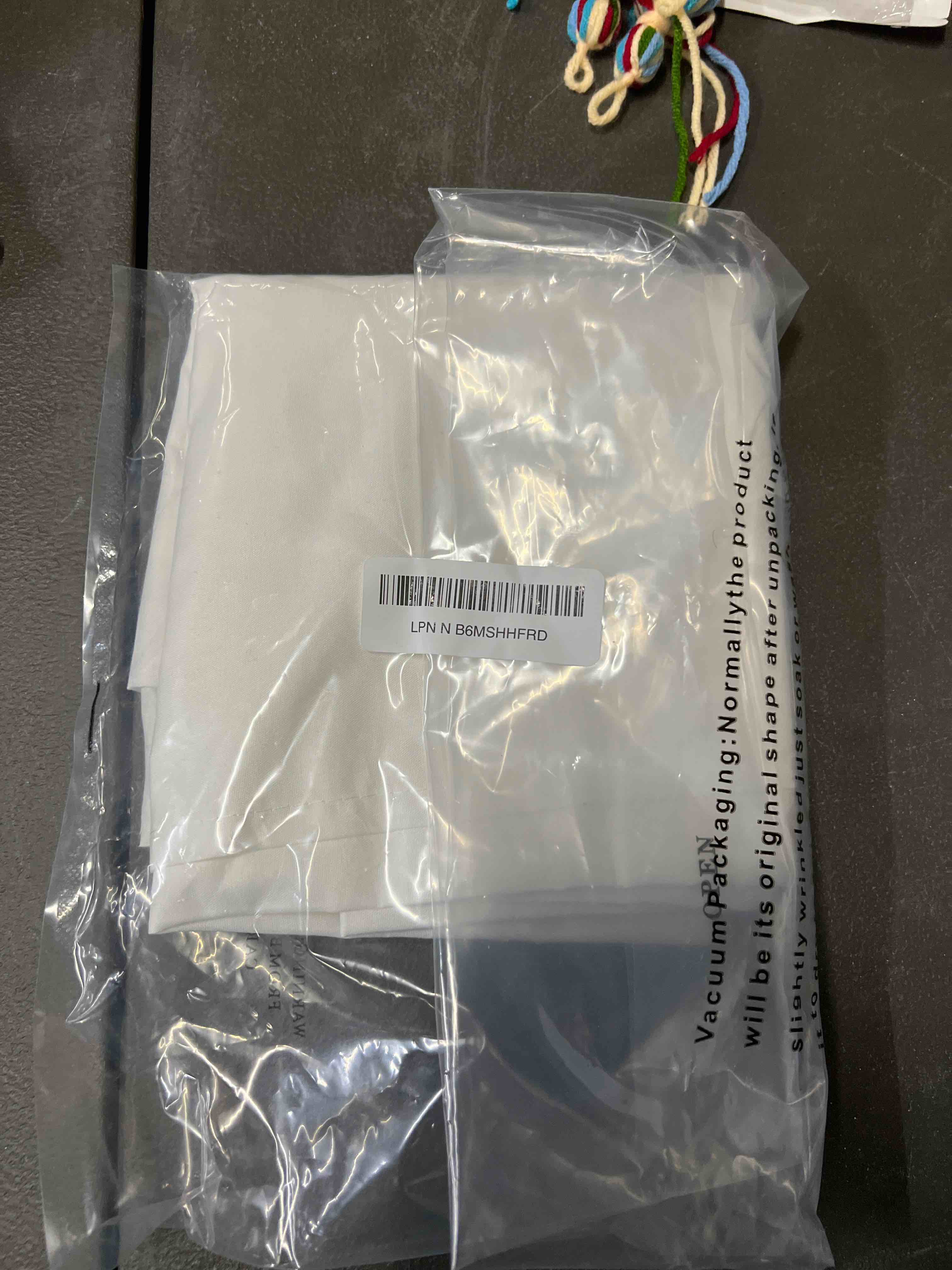Condition photo showing Good Condition for alyvia spring stall fabric shower curtain liner waterproof - 36" x 72", soft & lightweight small shower curtain with magnets for narrow stall size, machine washable - 36x72, white white 36"w x 72"l (pack of 1)