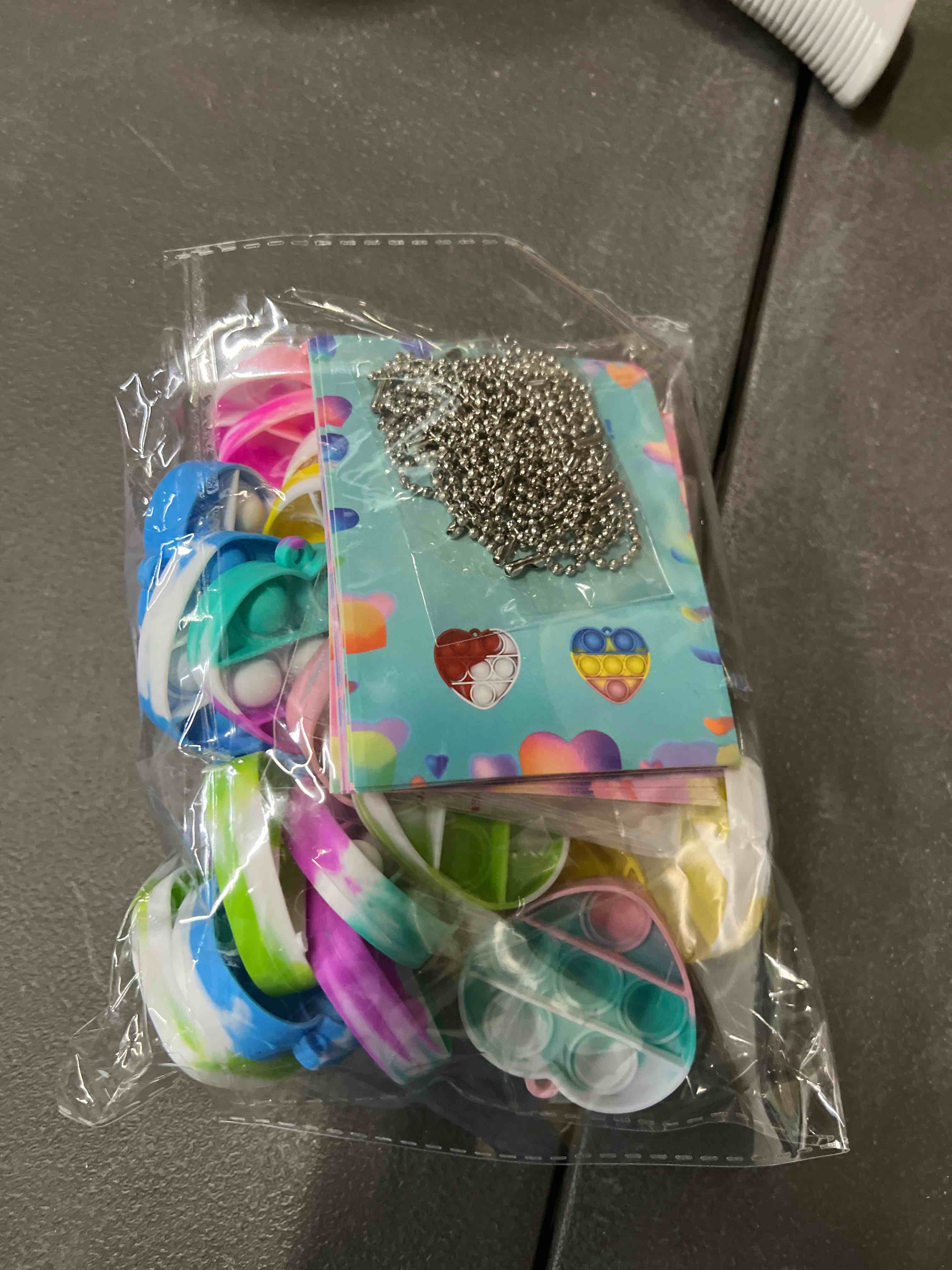 Condition photo showing Good Condition for pinkiwine 24 pcs valentines cards with heart pop toys for kids school class classroom valentines day gifts prizes party favors