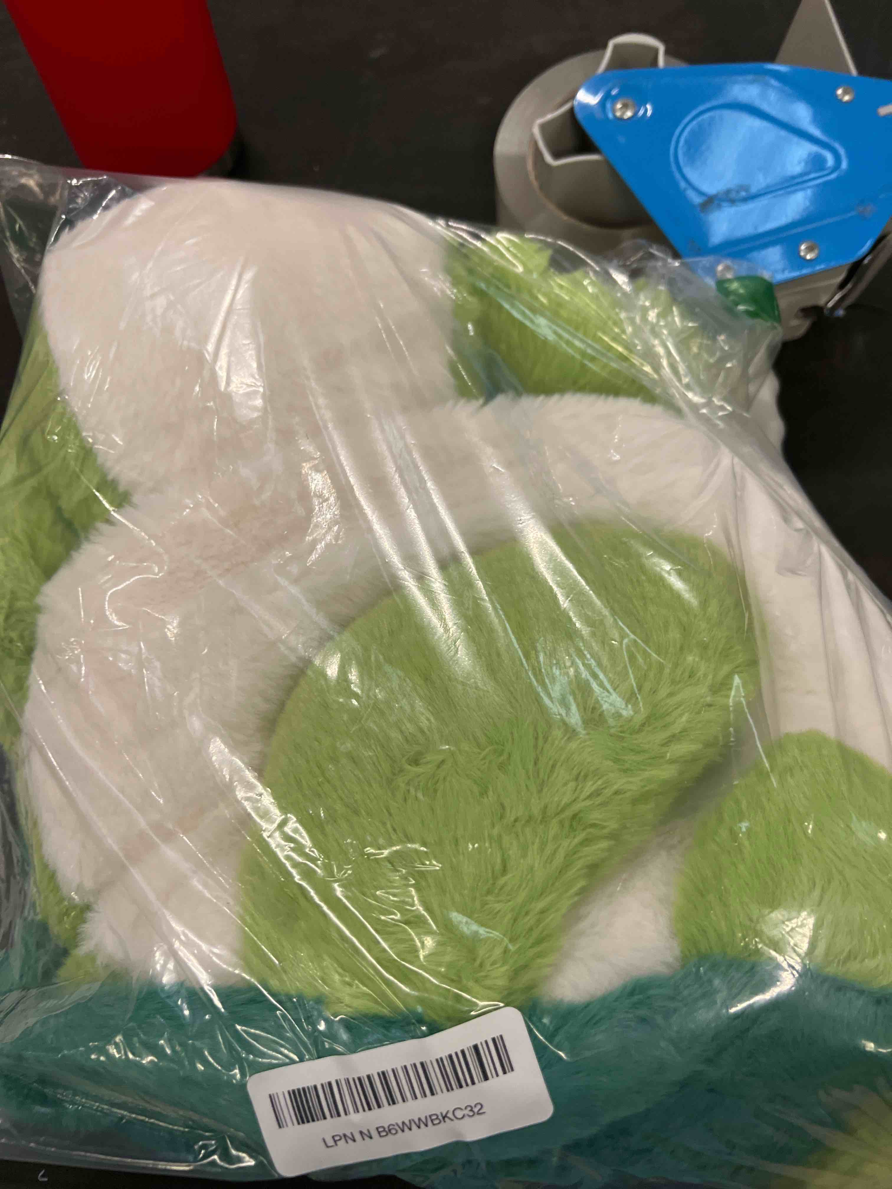 Condition photo showing Good Condition for (biggest one only)turtle weighted stuffed animals - 22 inch 4.5 pounds weighted plushies sea turtle stuffed animal - big tortoise plush pillow - cute plush toys gifts for kids & adults (22" 4.5 lbs) turtle-medium