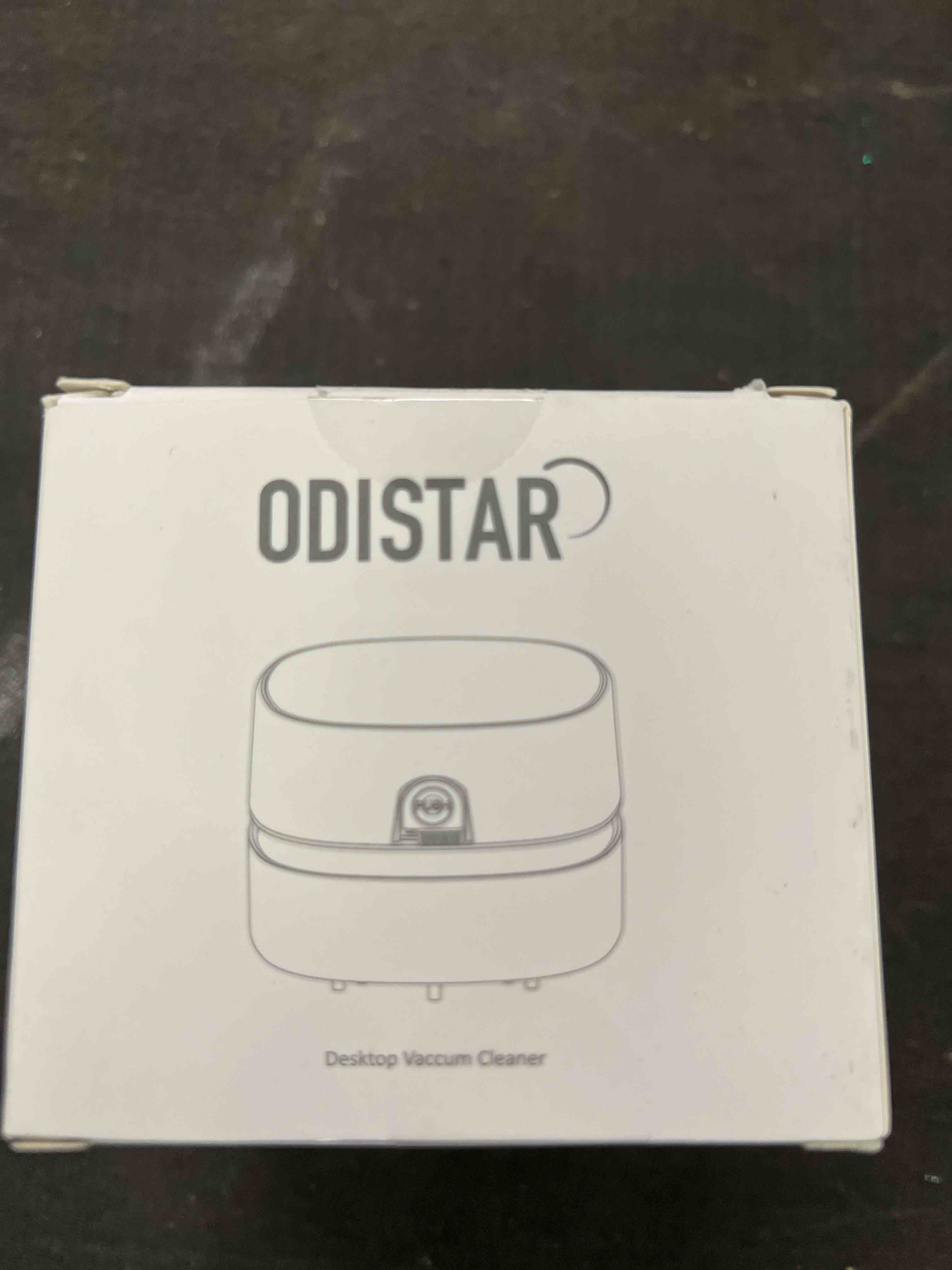 Condition photo showing Good Condition for odistar desktop vacuum cleaner, mini table dust sweeper energy saving,high endurance up to 90 mins,cordless&360º rotatable design for keyboard/home/school/office(white aa battery)
