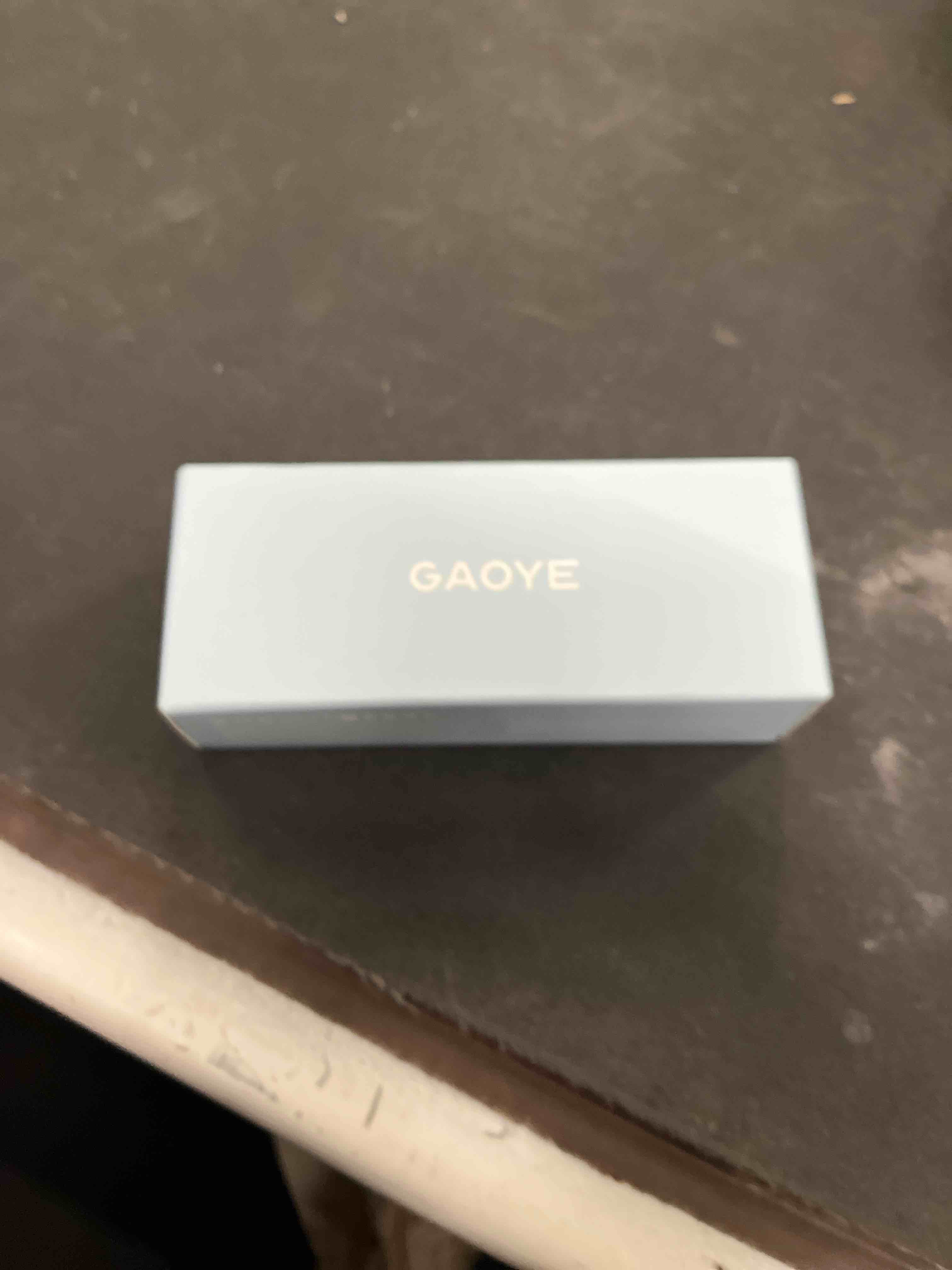 Condition photo showing Good Condition for gaoye blue light blocking glasses - trending round tr90 frames, metal arms, uv400 protection - matching soft case 2-black+tea leopard clear