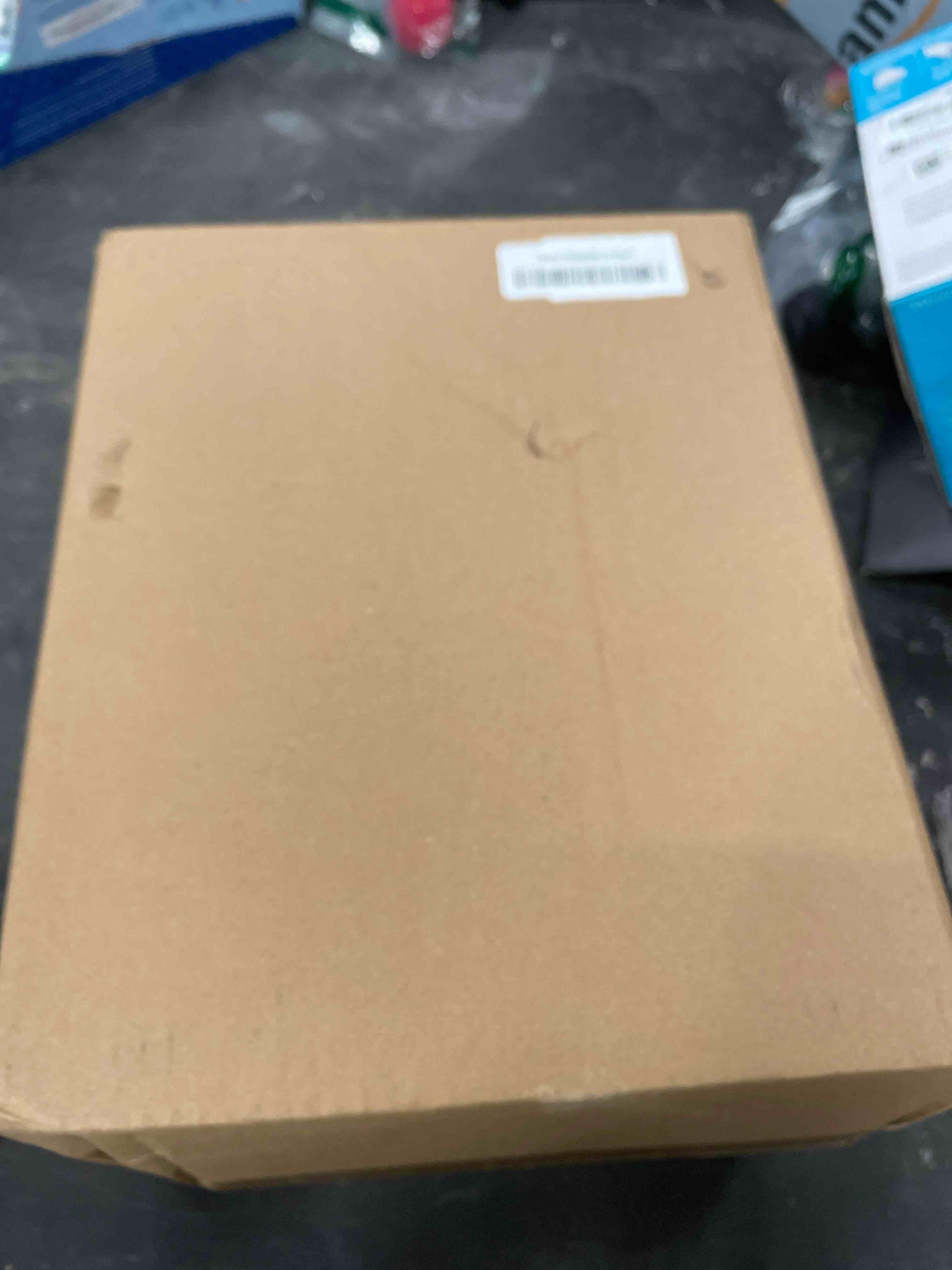 Condition photo showing Good Condition for mopall slim bathroom trash can with lid - 1.9 gallon dual-way opening (step pedal & press top) small trash can for narrow spaces, rust-proof wastebasket small garbage can for bathroom, bedroom, office