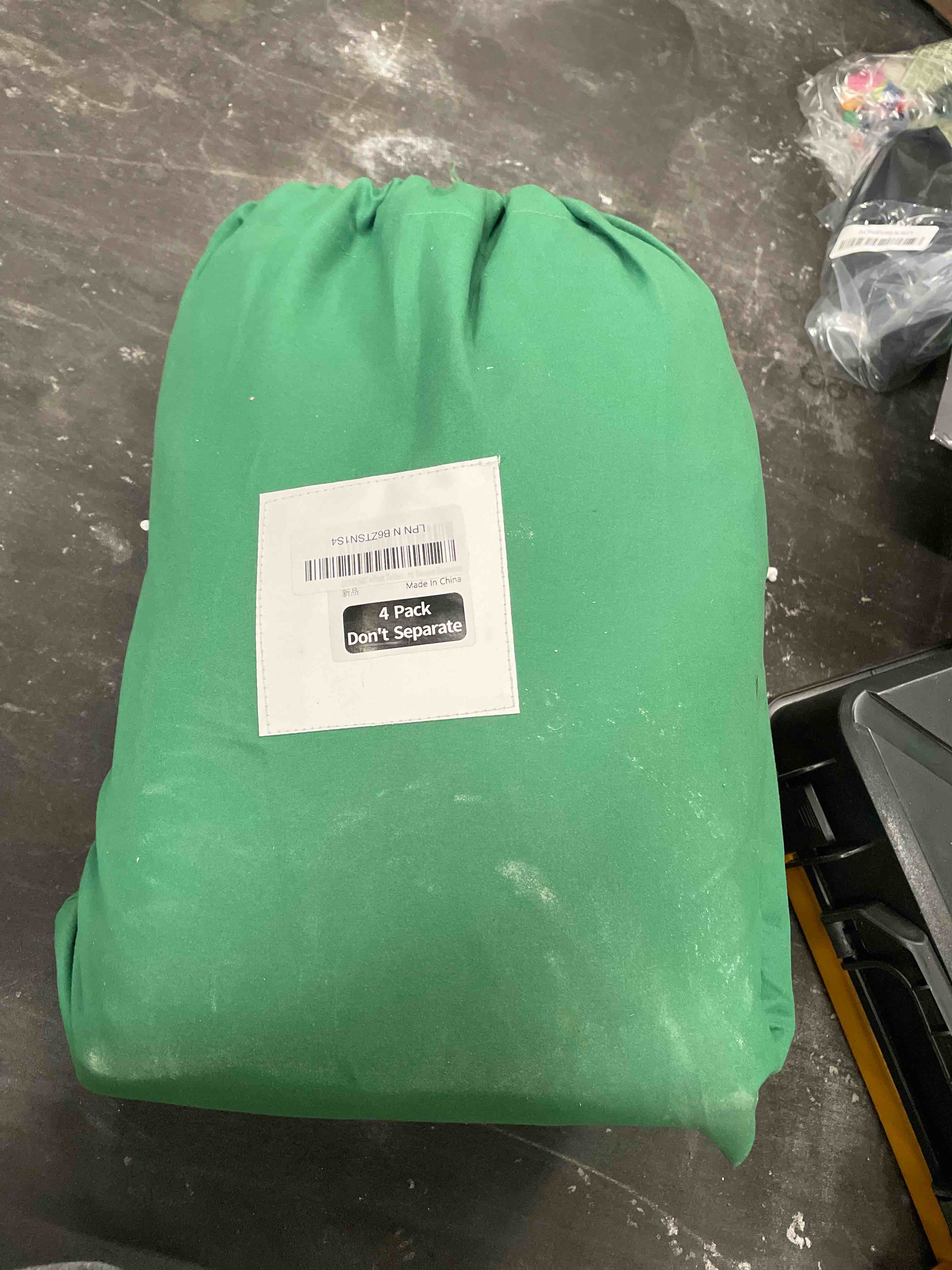 Condition photo showing Good Condition for 4 pack white tablecloths for 8ft rectangle tables 90 x 132 inch - polyester table cover stain and wrinkle resistant washable fabric table clothes for wedding party banquet reception restaurant white 4 pack 90 x 132 inch