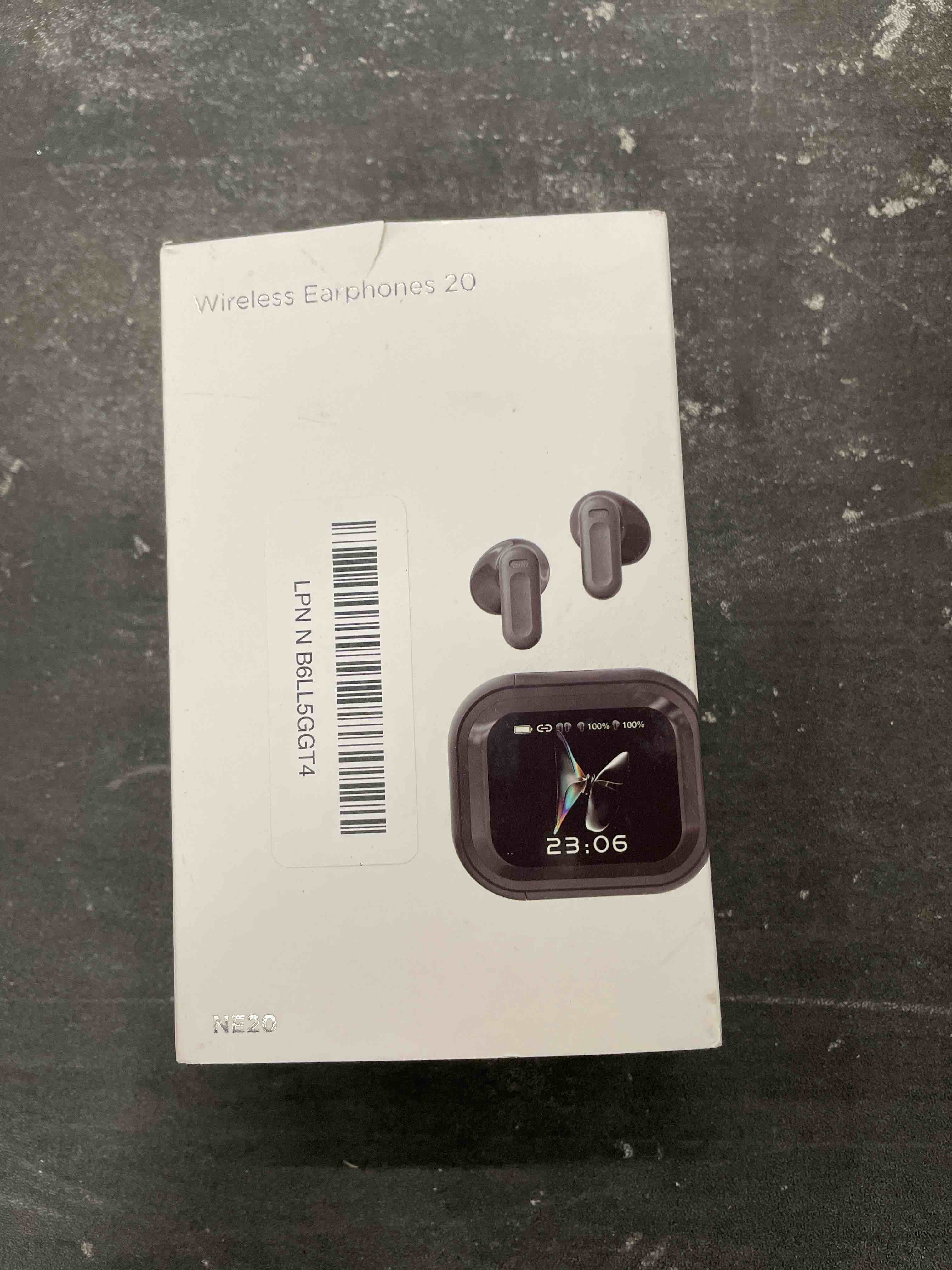 Condition photo showing Good Condition for ne20 earbuds, 2025 new ne20 ai translation earbuds in real time, language translator headphones with lcd touch screen audifonos traductores inglés español support 135 languages for travel black2