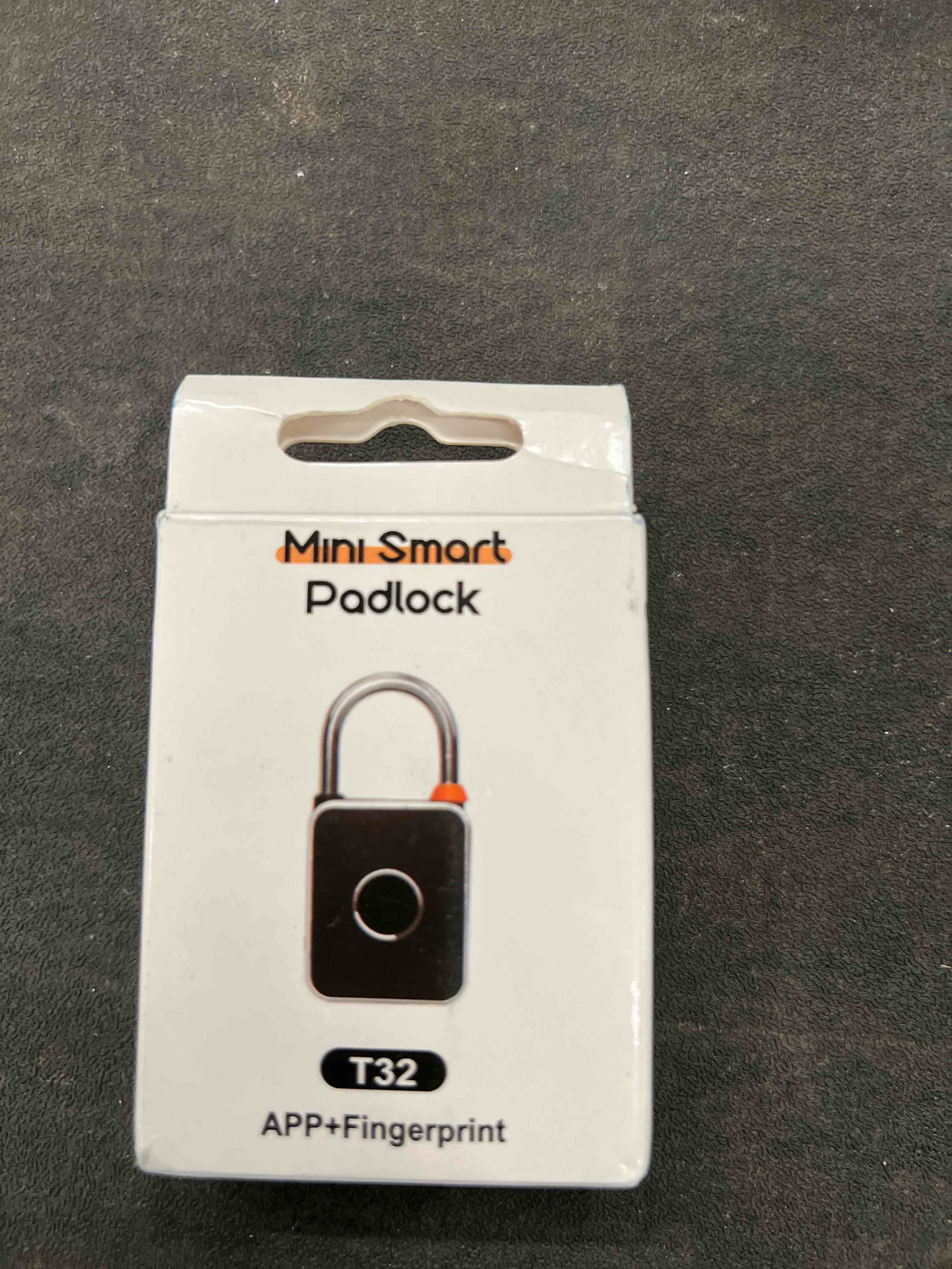 Condition photo showing Good Condition for fingerprint padlock, laelr smart fingerprint gym locker lock with app controlled, weatherproof electronic keyless biometric padlock suitable for gym locker, gates, fence and storage backpack