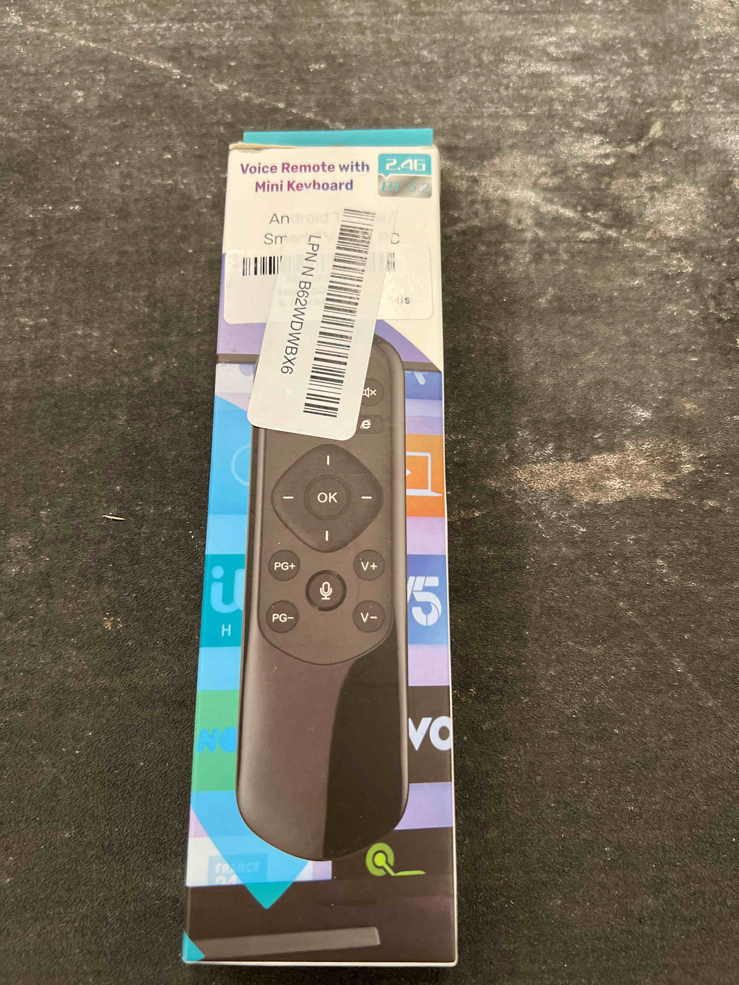 Condition photo showing Good Condition for ipazzport air mouse remote with keyboard, 2.4g wireless & bluetooth backlit controller, 7-color led, rechargeable type-c, ir learning for smart tv, android box, pc, htpc