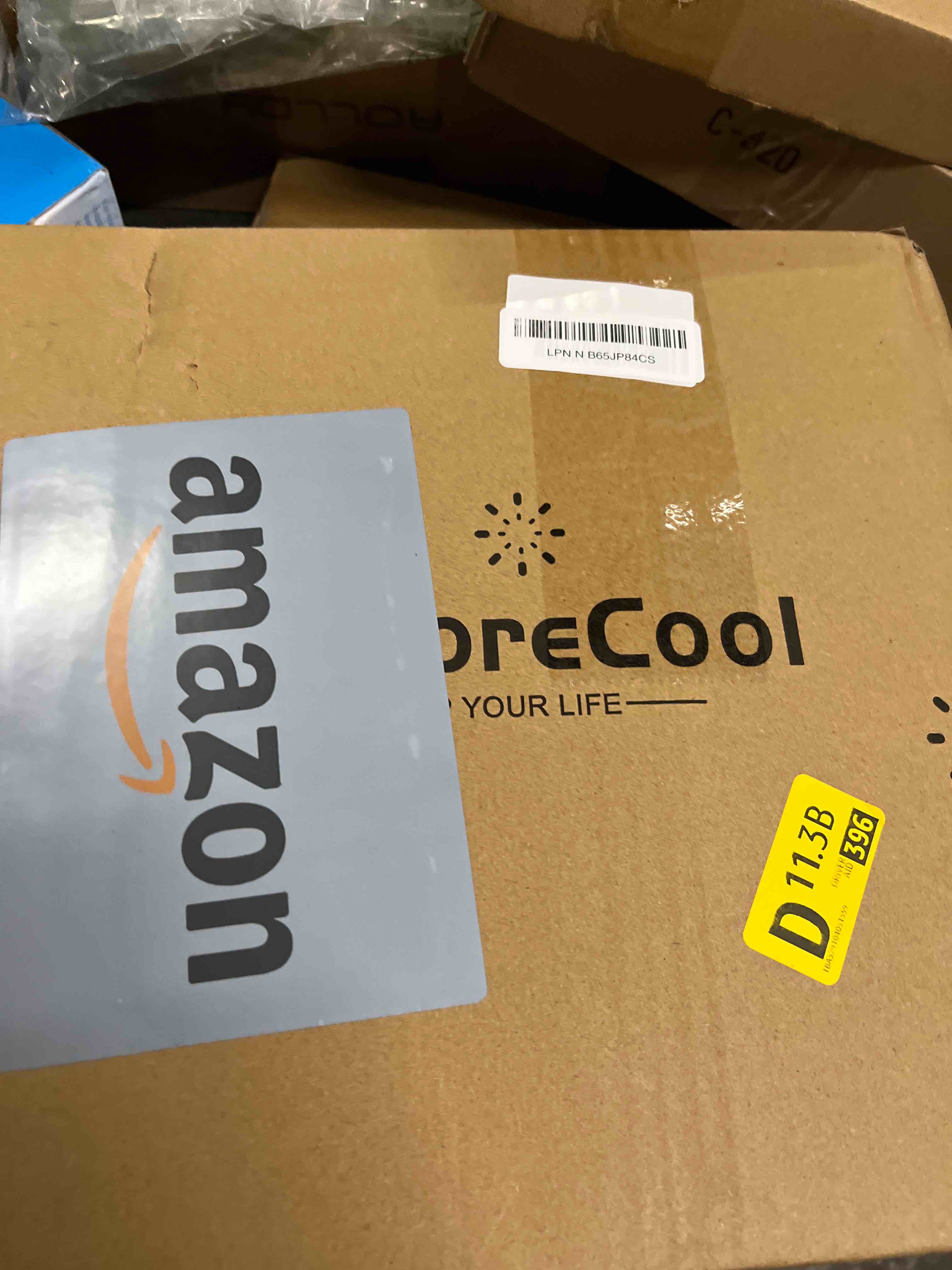 Condition photo showing Good Condition for memorecool foldable floor mattress kids trifold mat, kids folding mattress portable futon, 57x22 inch coffee coffee 57x22x3 inch