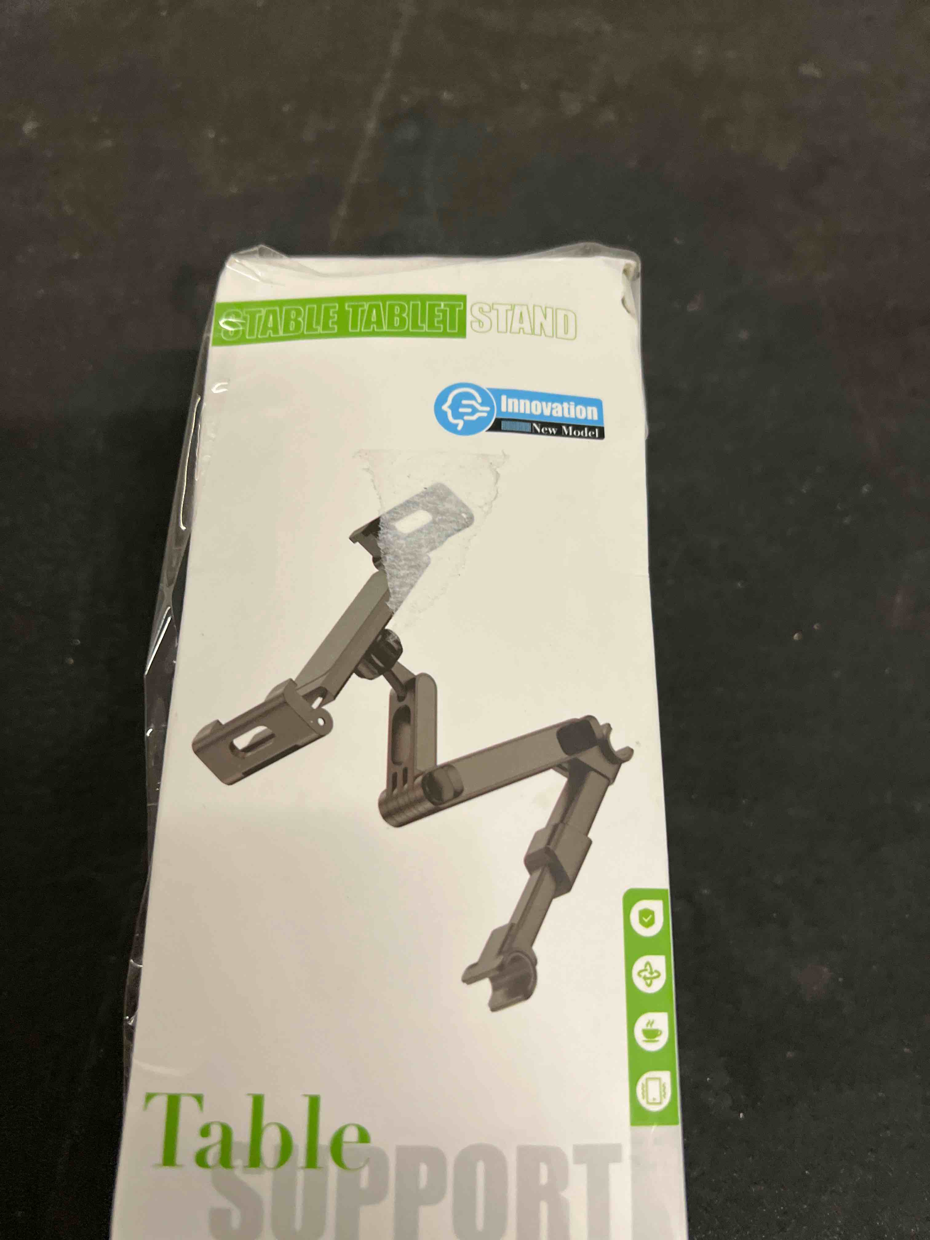 Condition photo showing Good Condition for najiaxiaowu tablet holder for car,ipad headrest mount for 5.5-18.4 inch ipad/phones car tablet holder with 360°rotating adjustable trip essentials,black with adjusting rod