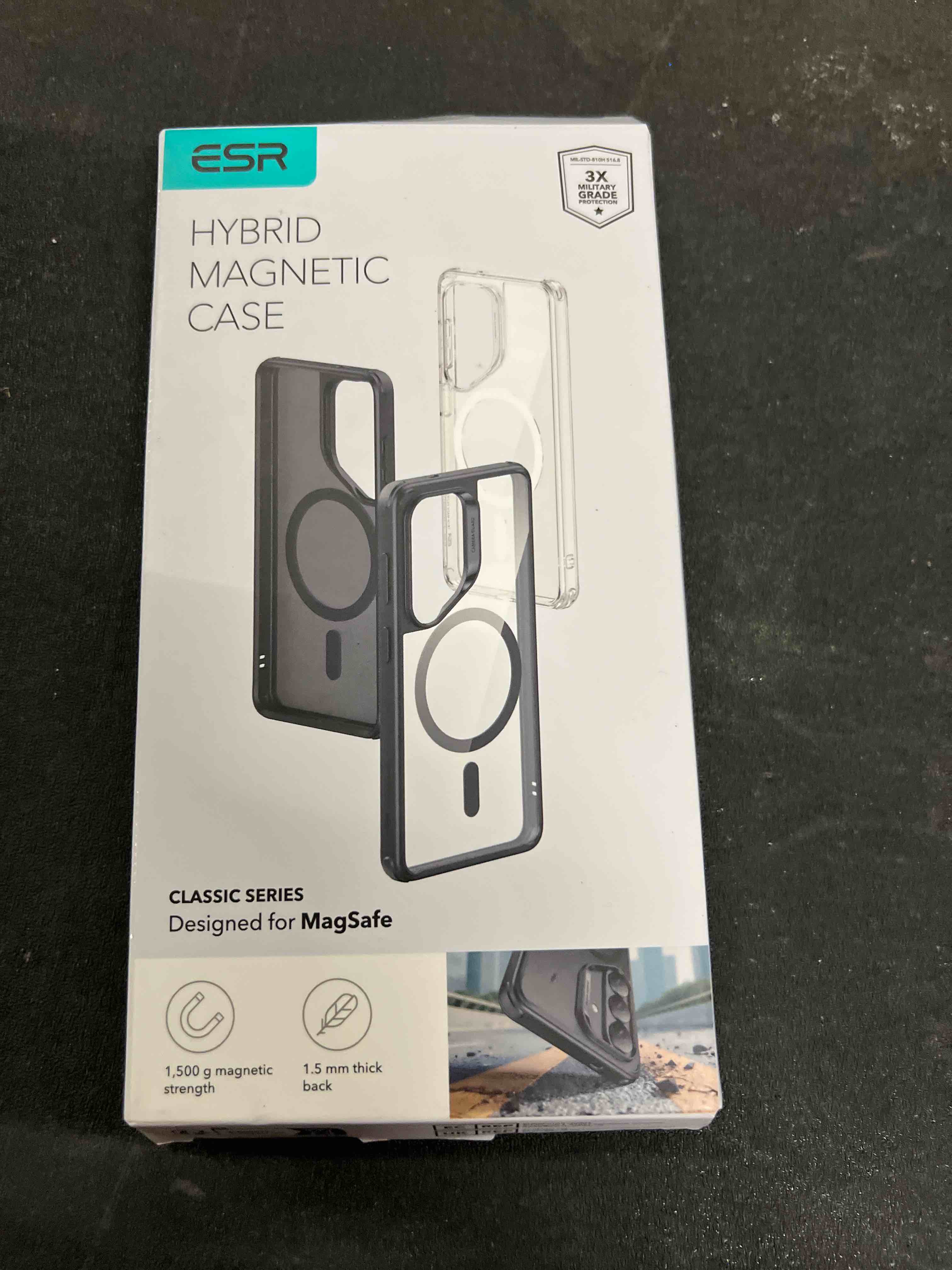 Condition photo showing Good Condition for esr for samsung galaxy s26 plus phone case, compatible with magsafe, military-grade protection, shockproof magnetic case for samsung galaxy s26 plus, classic hybrid series, clear black s26 plus clear black