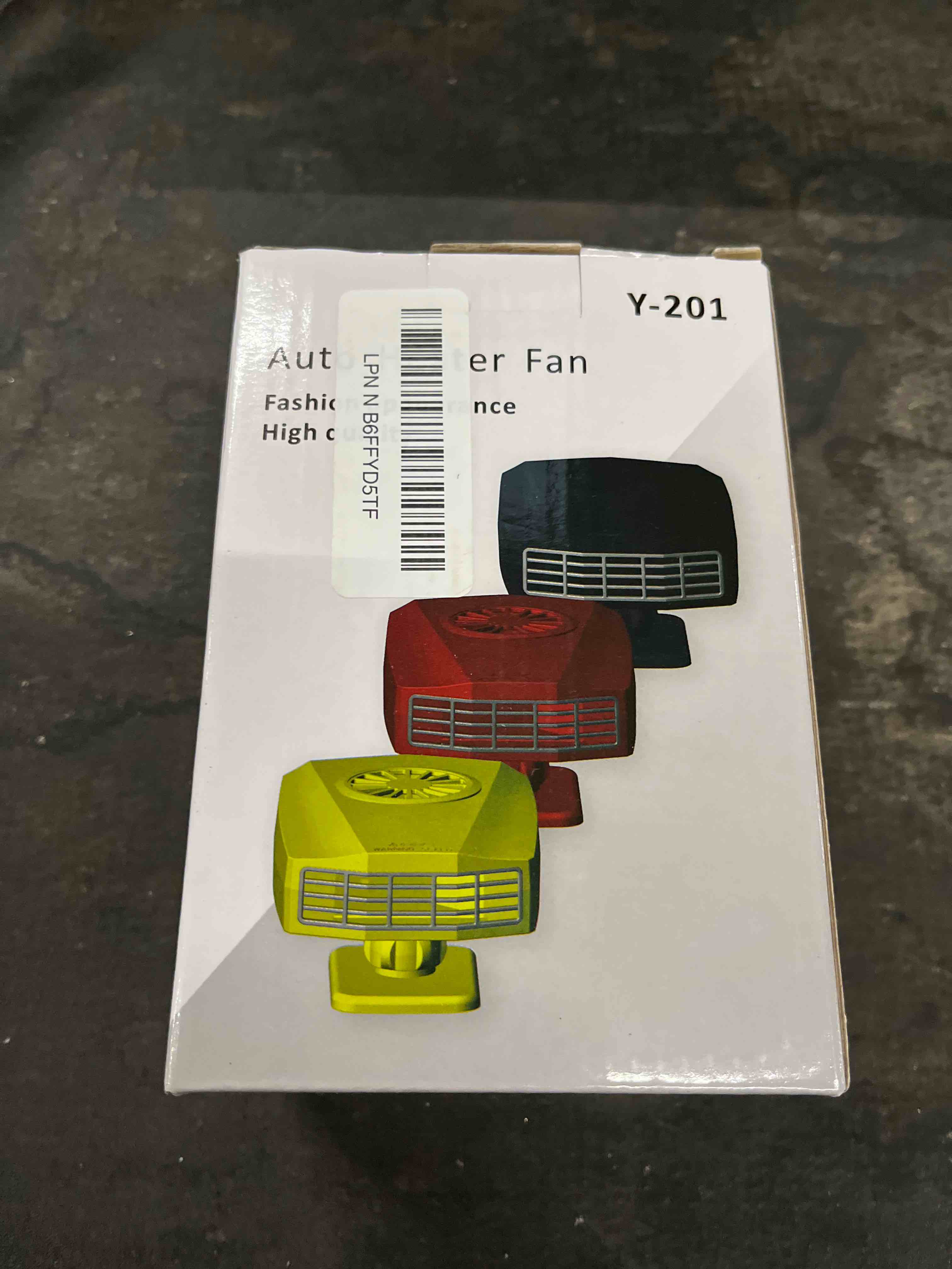 Condition photo showing Good Condition for 12 volt car heater, portable car heater, car heater that plugs into cigarette lighter, car windshield defroster demister, 150w portable car heater black