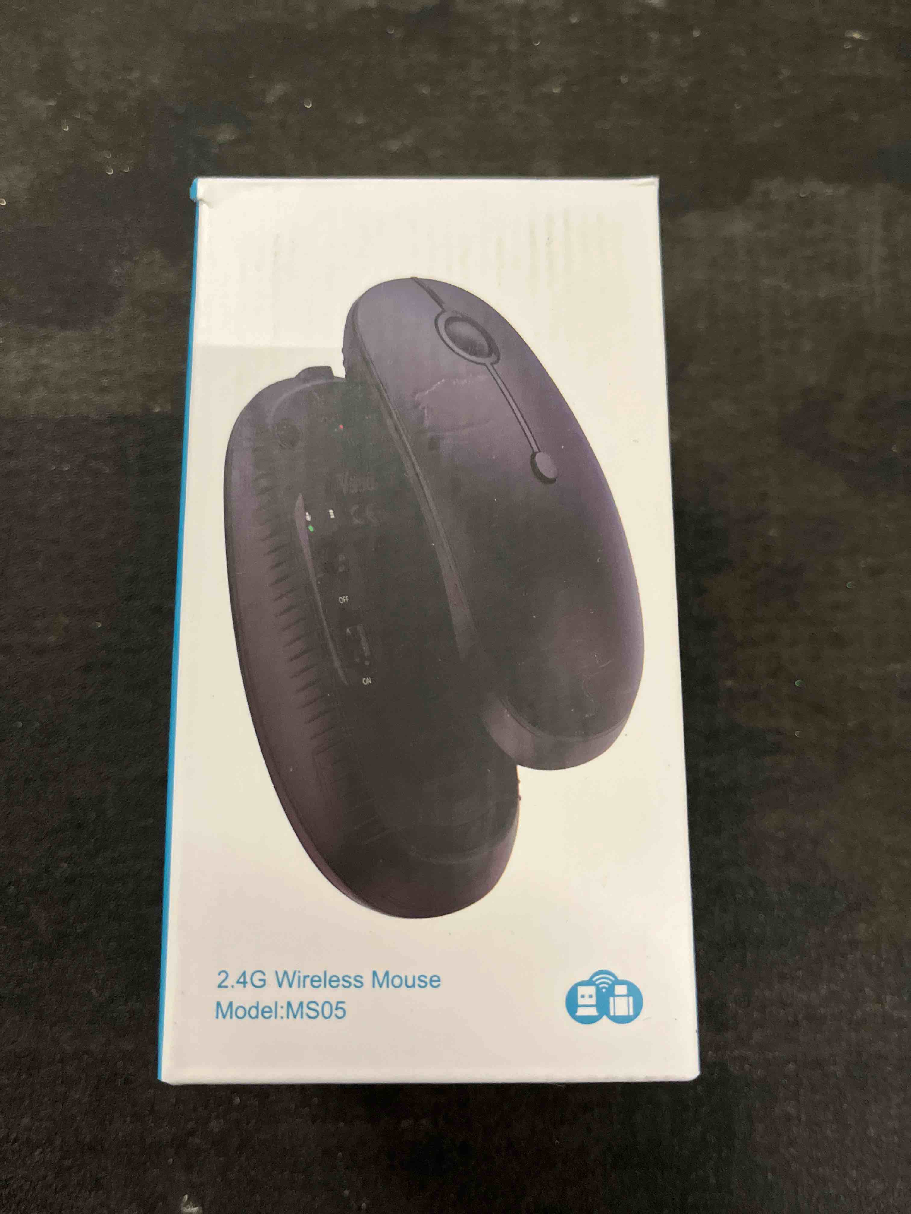 Condition photo showing Good Condition for vssoplor type c wireless mouse, usb c macbook wireless mouse dual mode cordless mice with usb and type c receiver compatible with pc, laptop, macbook and all type c devices-black and silver