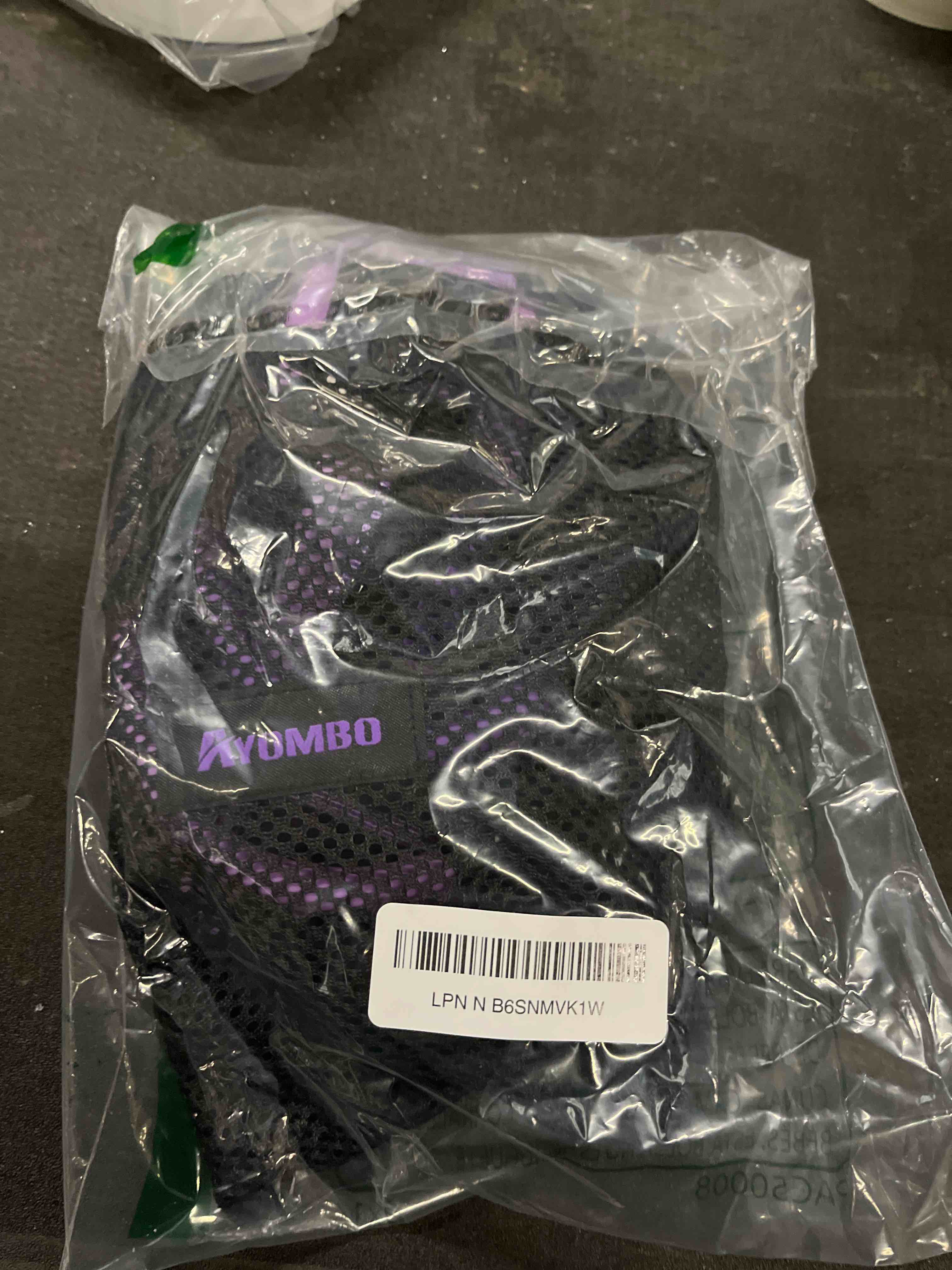 Condition photo showing Good Condition for ankle resistance bands with cuffs, home gym workout equipment, lifting glute butt exercise equipment for women, ankle weights fitness set, leg booty equipment for training perfect body shape 1-purple new-60lbs