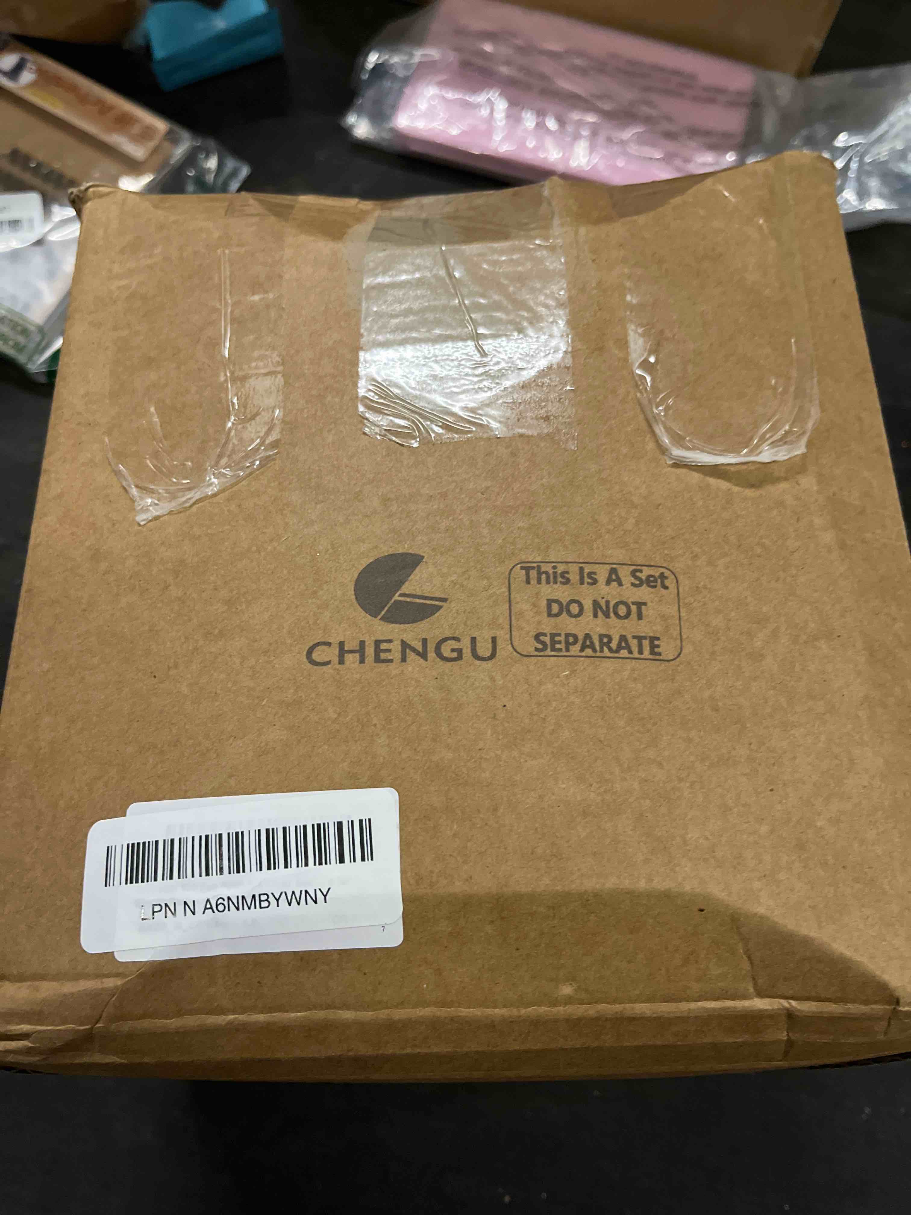 Condition photo showing Good Condition for chengu 100 pcs spandex chair sashes plain bow wedding royal chair bands without buckle birthday decorations elastic ties spandex slider sashes for events party ceremony(pink)