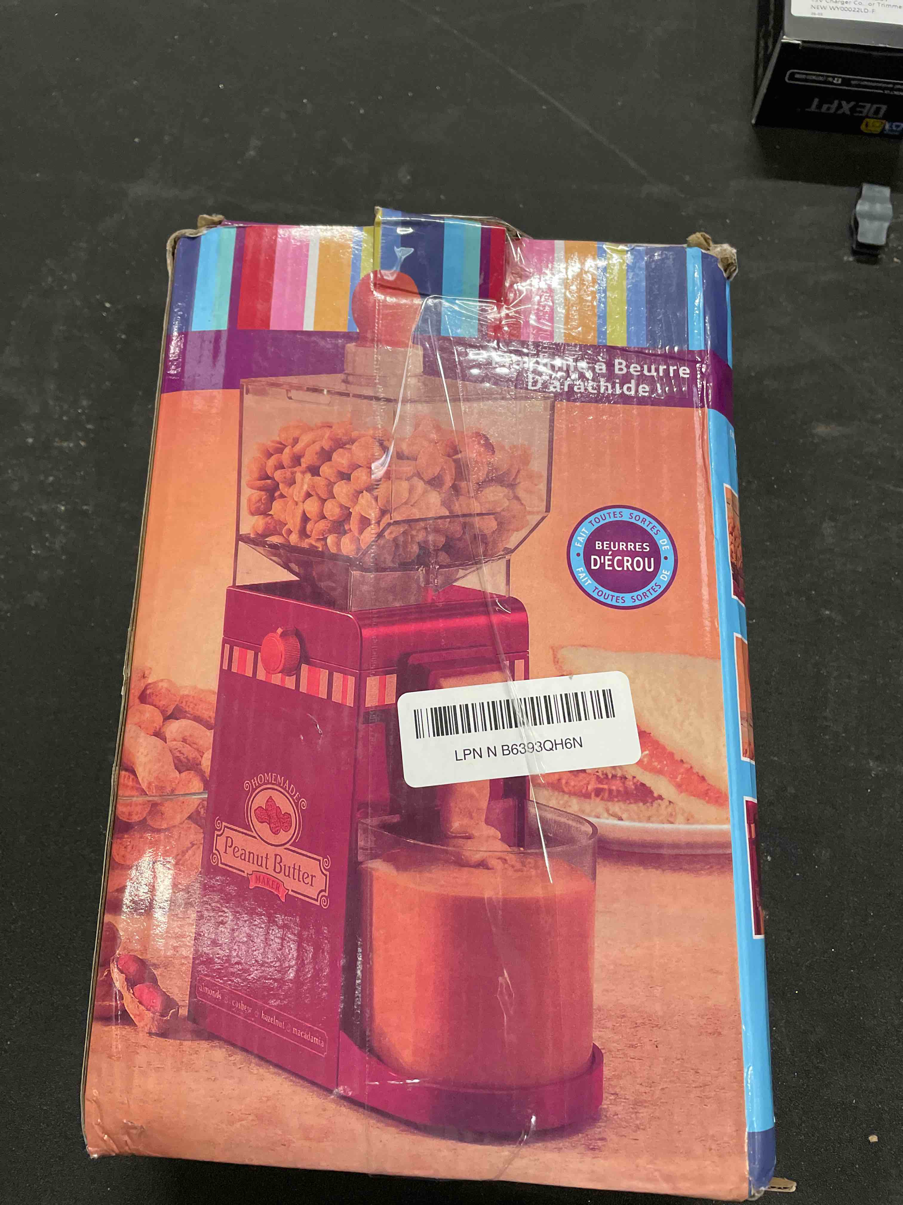 Condition photo showing Good Condition for peanut butter maker home electric grain grinder anti slip sesame sauce mill nut butter machine for groundnut almonds cashews hazelnuts eu plug 220v rechargeable coffee beans