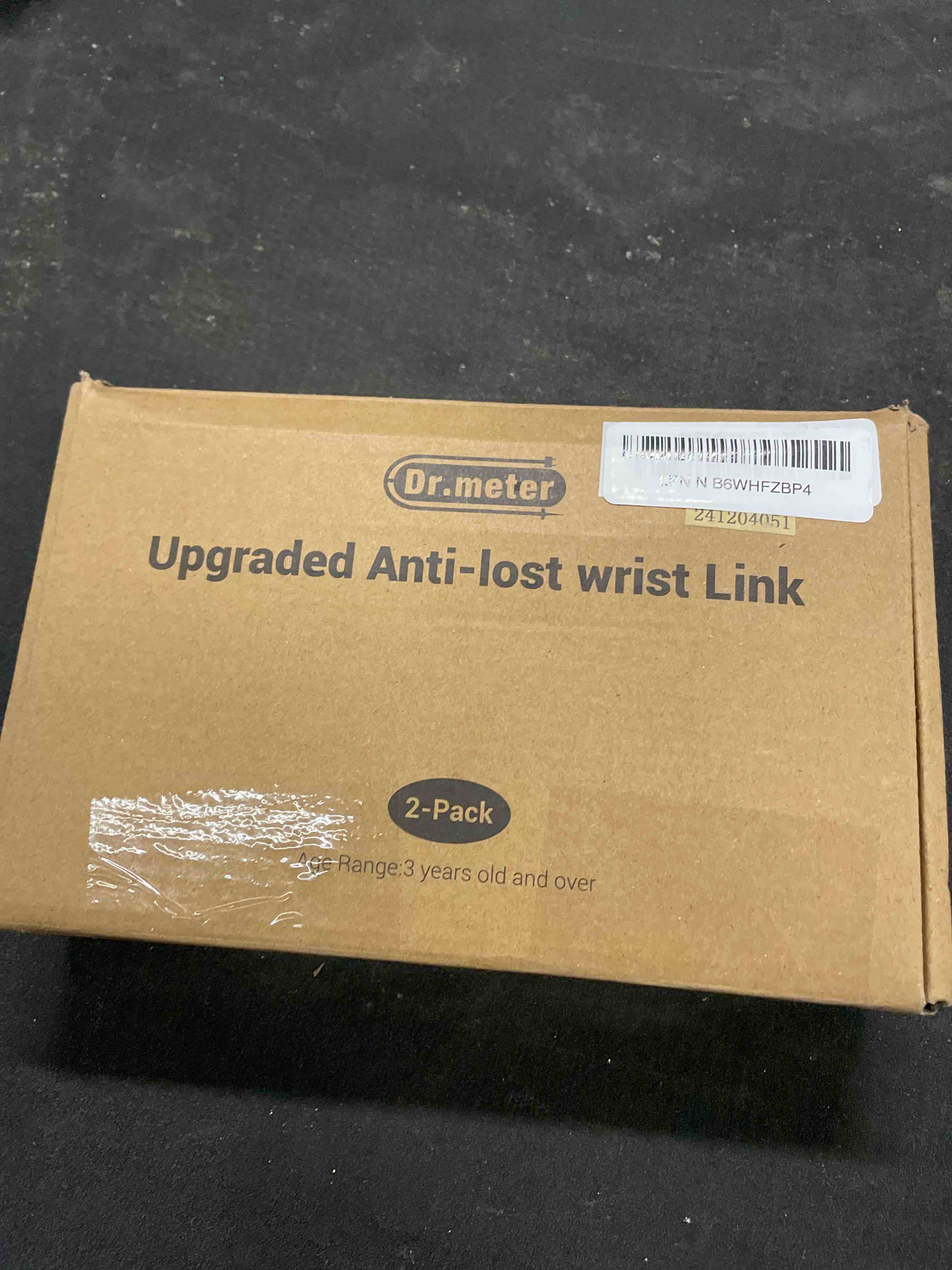 Condition photo showing Good Condition for anti lost wrist link, 2 pack toddler safety leash with key lock, reflective child walking harness - dual 8.2ft length pink & blue kids leash for supermarket mall airport amusement park zoo blue and pink