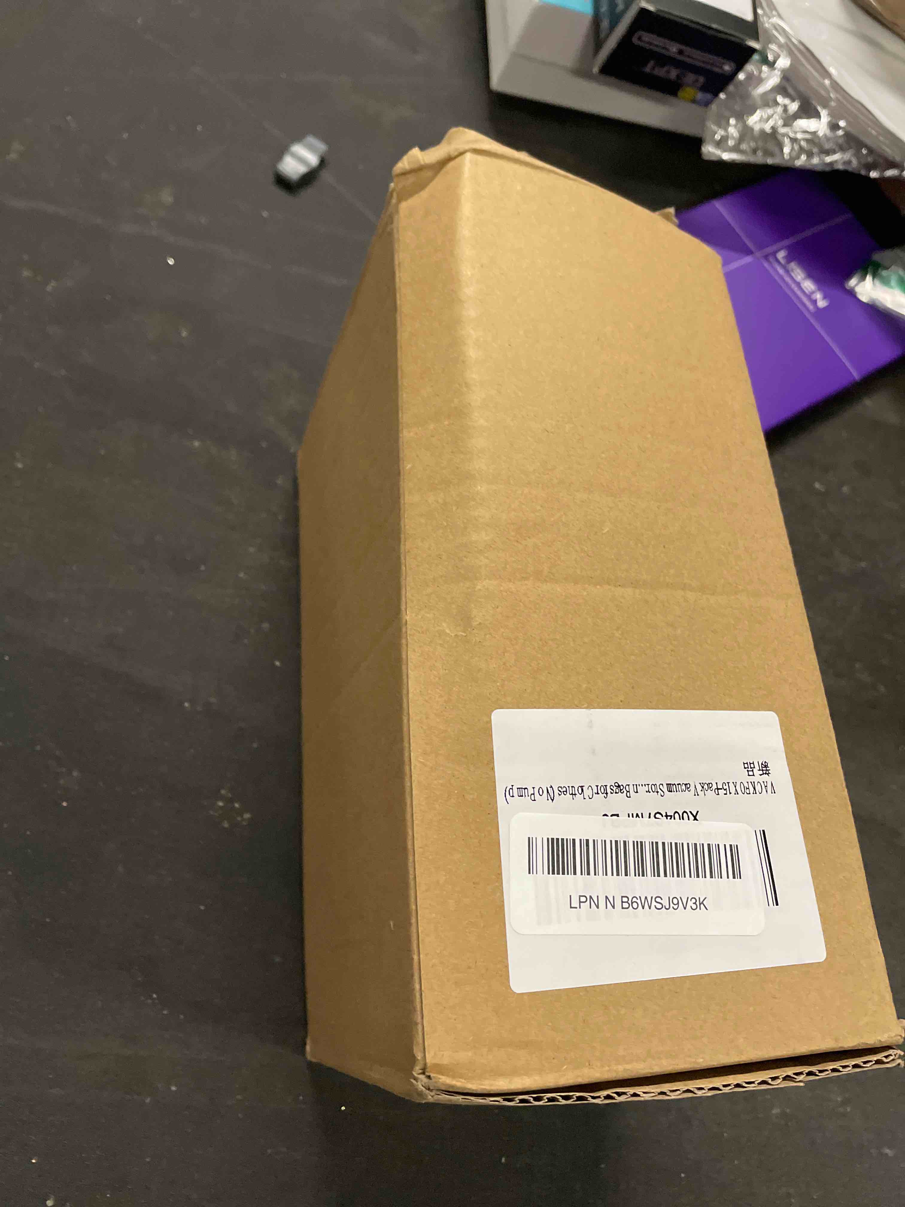 Condition photo showing Good Condition for 15 pack vacuum compression bags for travel, carry-on size seal packing cubes for luggage, vacuum storage bags, space saver for clothes 80% for travel & home.?no pump? 15 vacuum bags