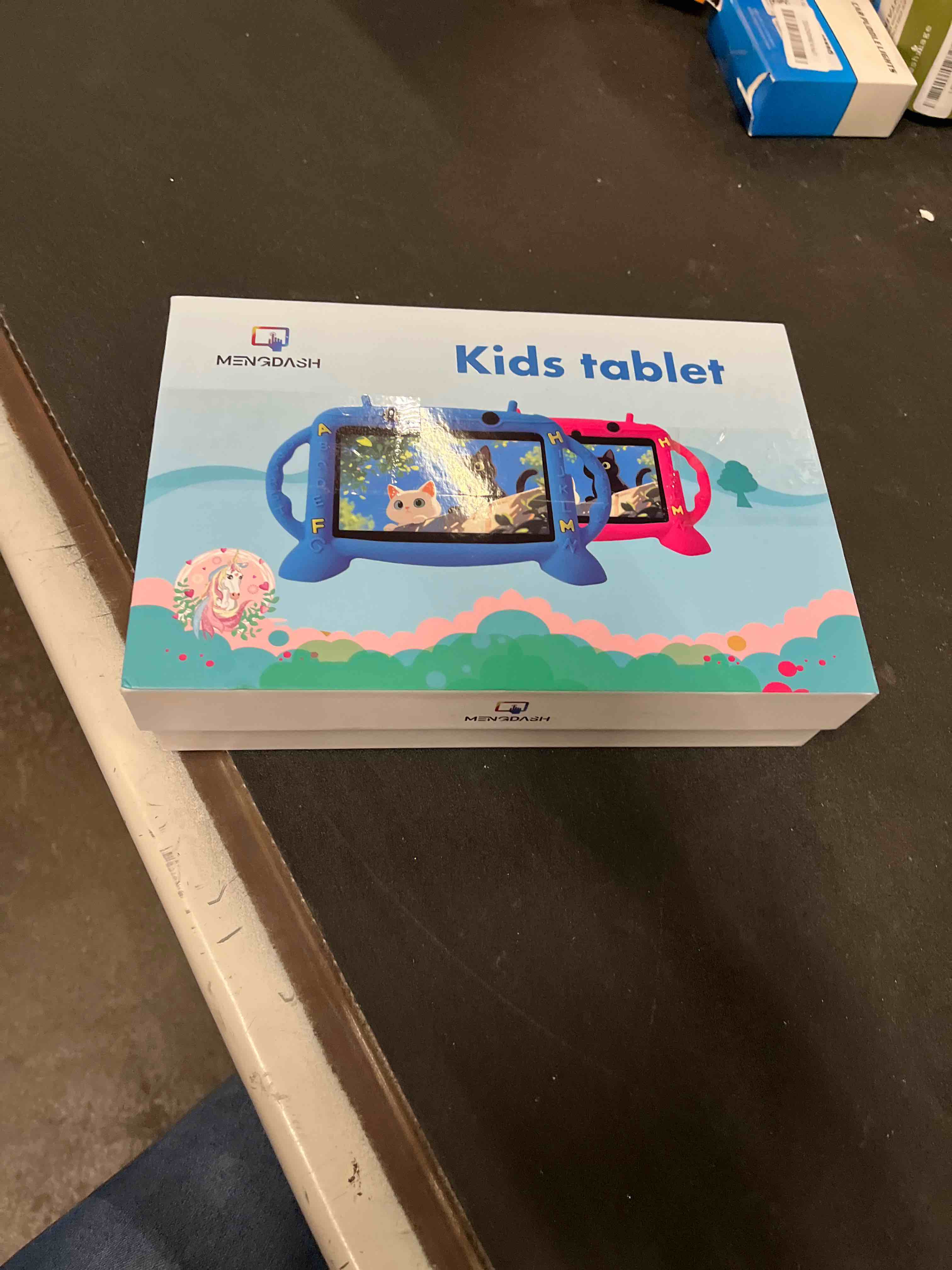 Condition photo showing Good Condition for kids tablet, 7 inch tablet for kids 3-10, educational learning toddler tablet android 11, 3gb ram+32gb rom storage, google play youtube (blue)