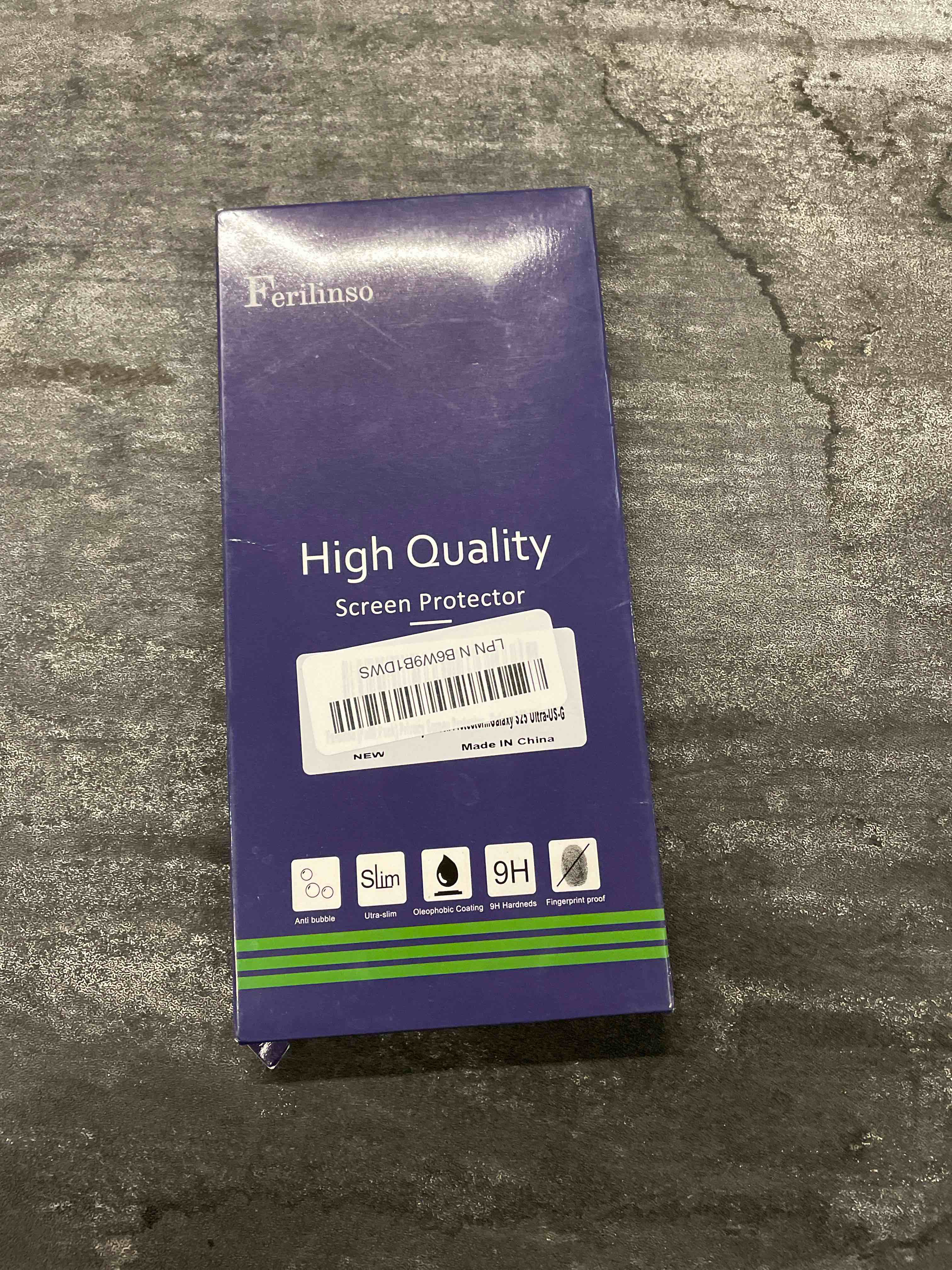 Condition photo showing Good Condition for ferilinso [auto dust install] 3 pack privacy screen protector for samsung galaxy s25 ultra [phone case fit], 3 tempered glass camera lens accessories for samsung s25 ultra samsung galaxy s25 ultra 6.9 inch