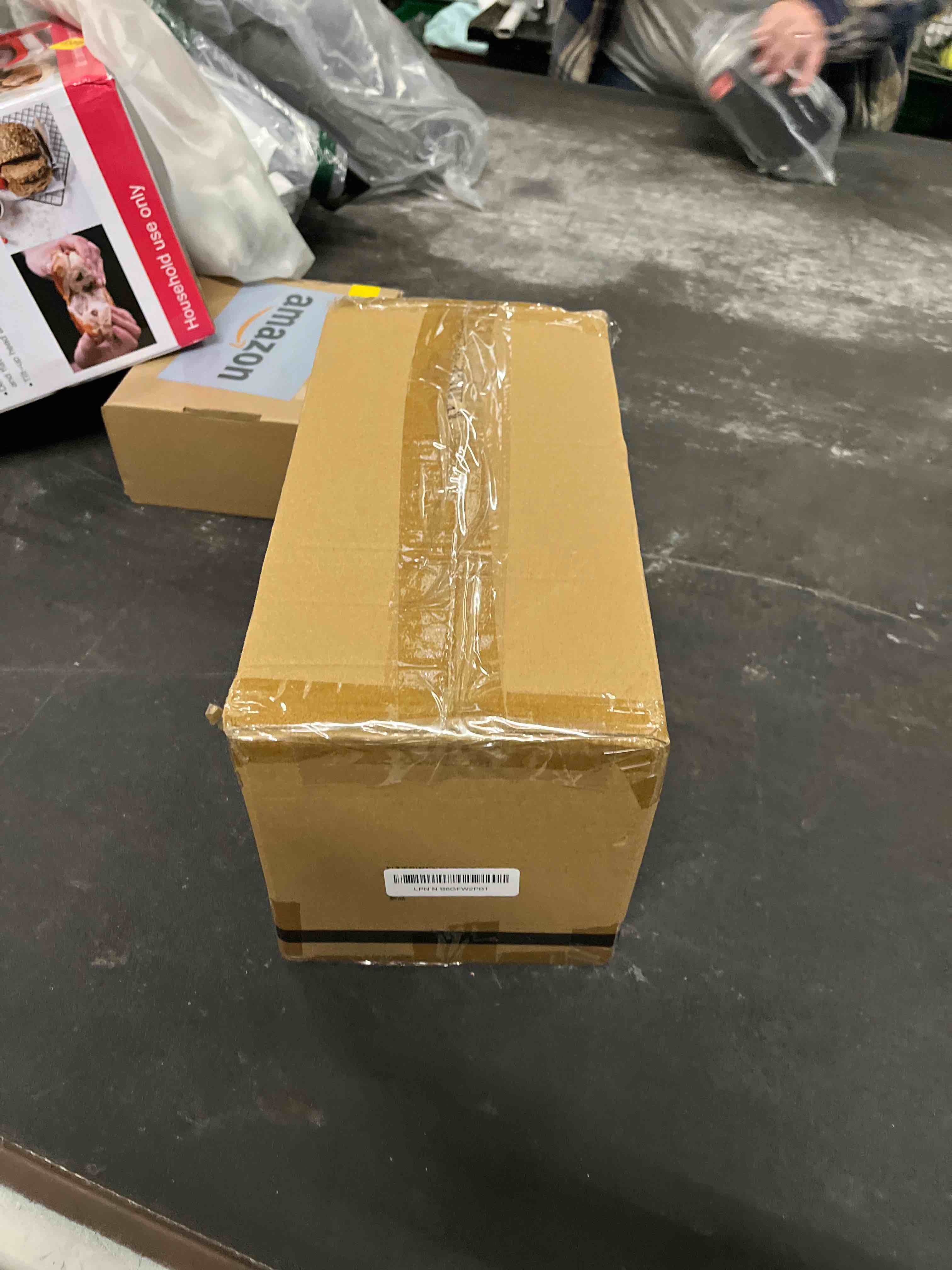 Condition photo showing Good Condition for bamboo desk organizer with drawers, mail organizer countertop wood desk drawer tabletop storage organization pen holder letter sorter makeup organizer for school home office (brown)