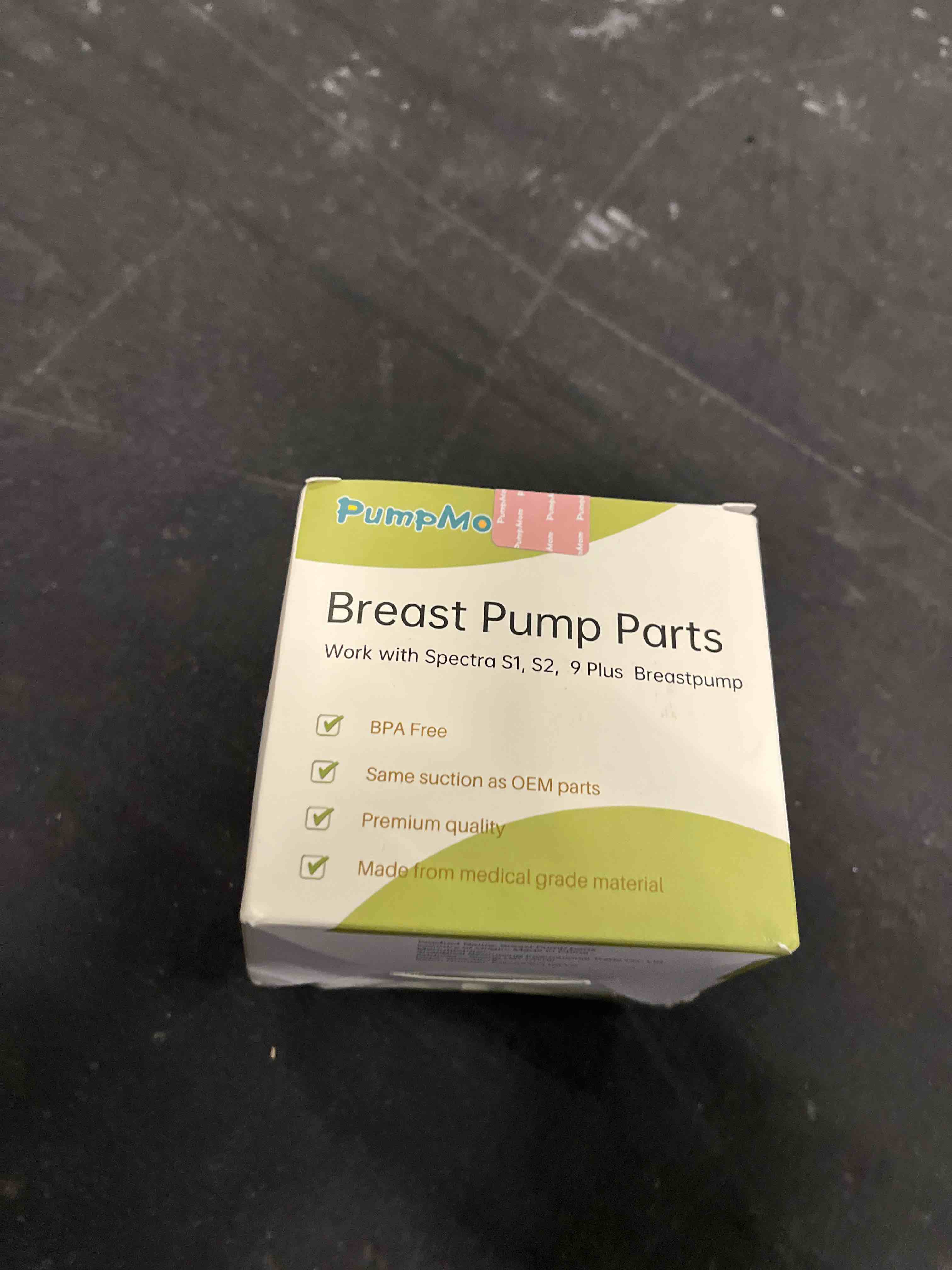 Condition photo showing Good Condition for pumpmom-us breast pump parts for spectra, replace duckbill valves tubes backflow protector membrane for spectra s1 s2 9 plus breastpumps