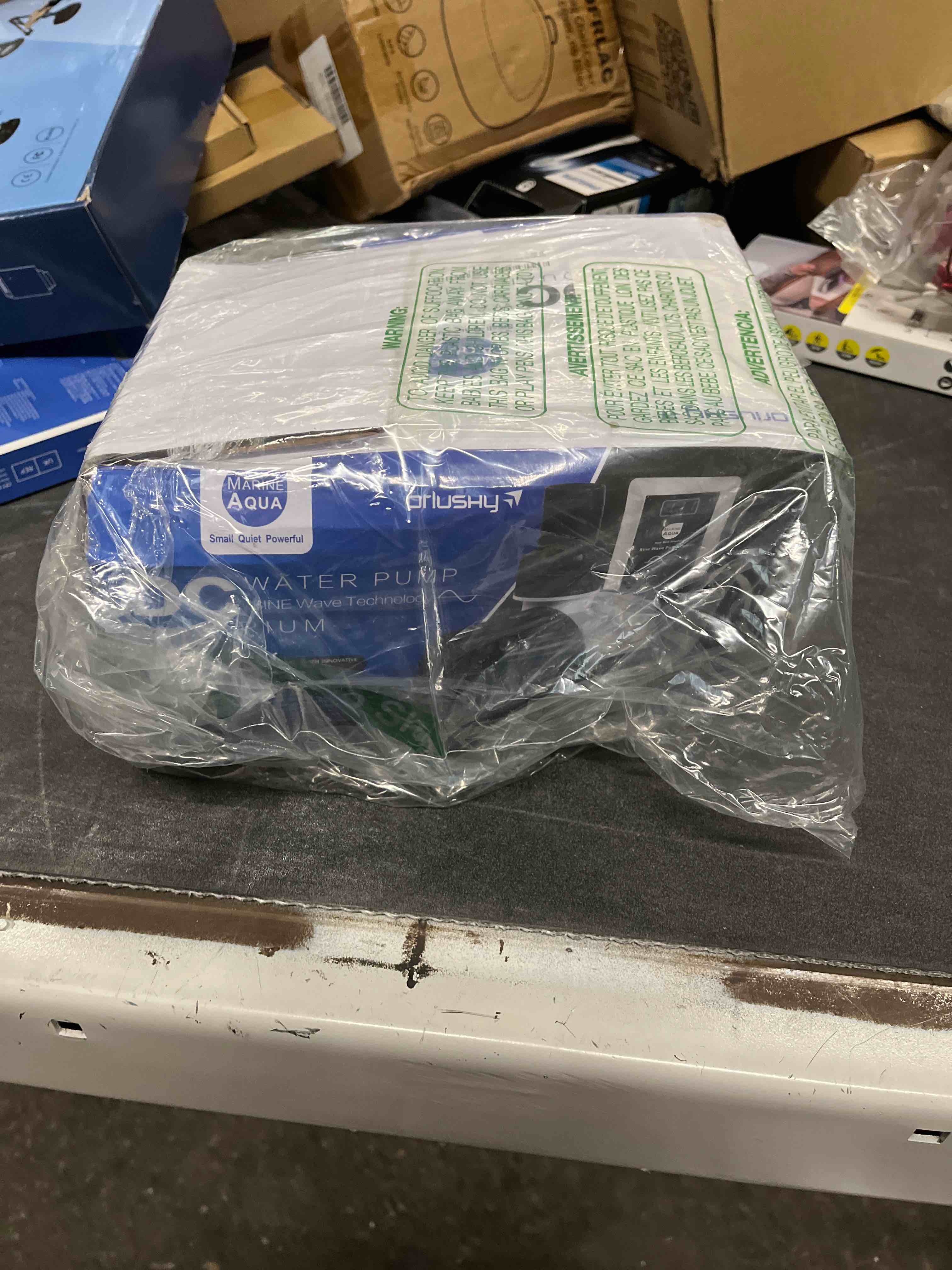 Condition photo showing Good Condition for orlushy dc-9000 silent swirl controllable dc aquarium pump 60w 2377gph marine wavemaker 24v return pump with sine wave controller for salt/freshwater fish reef tank sump circulation dc9000