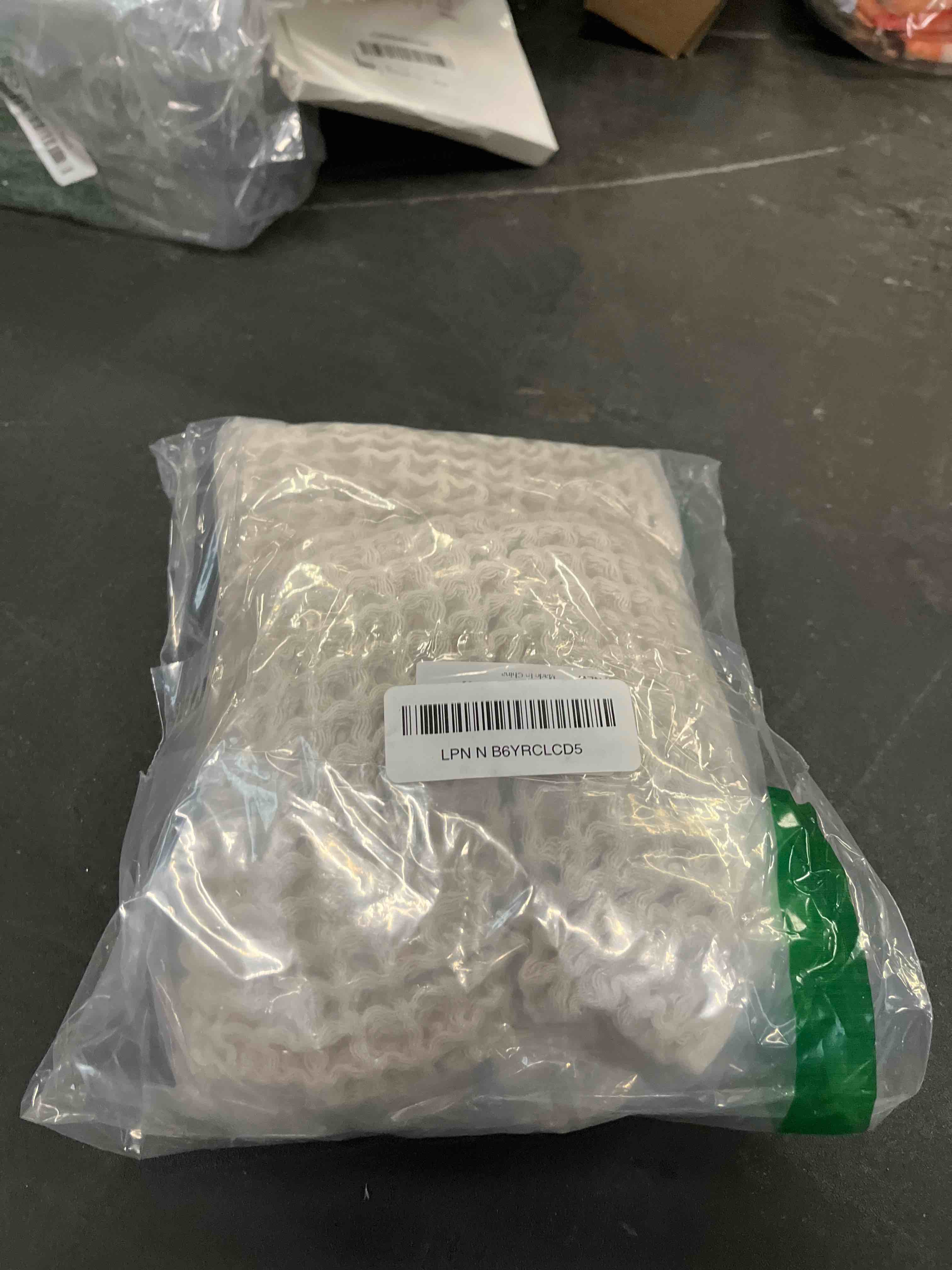 Condition photo showing Good Condition for jacquotha waffle hand towels 2-piece (mist white) – cotton, quick dry, lint free, 13” x 29” mist white 2