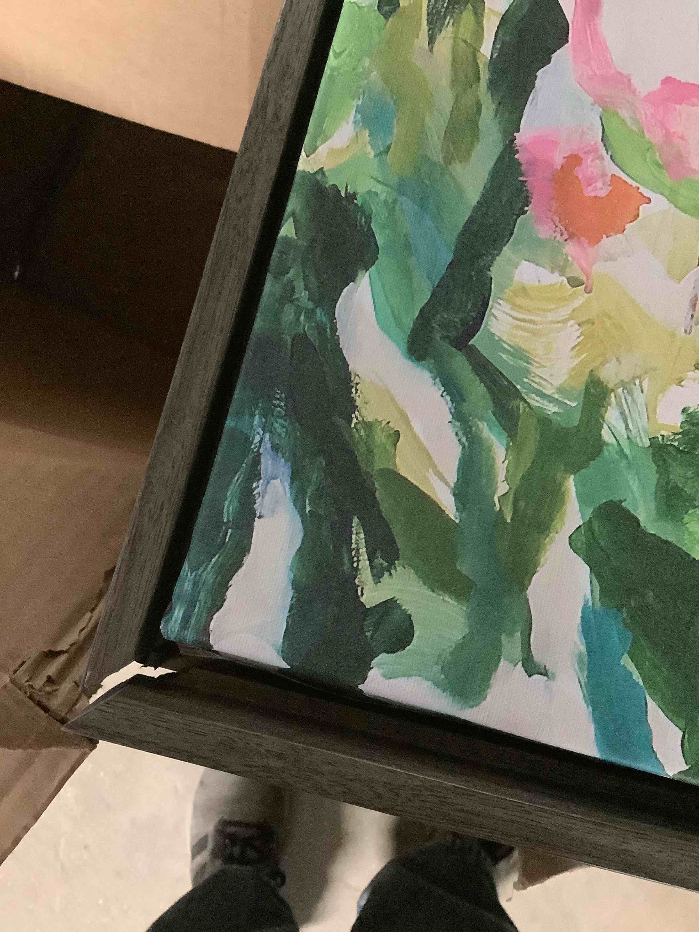 Condition photo showing Good Condition for Floral Wall Art