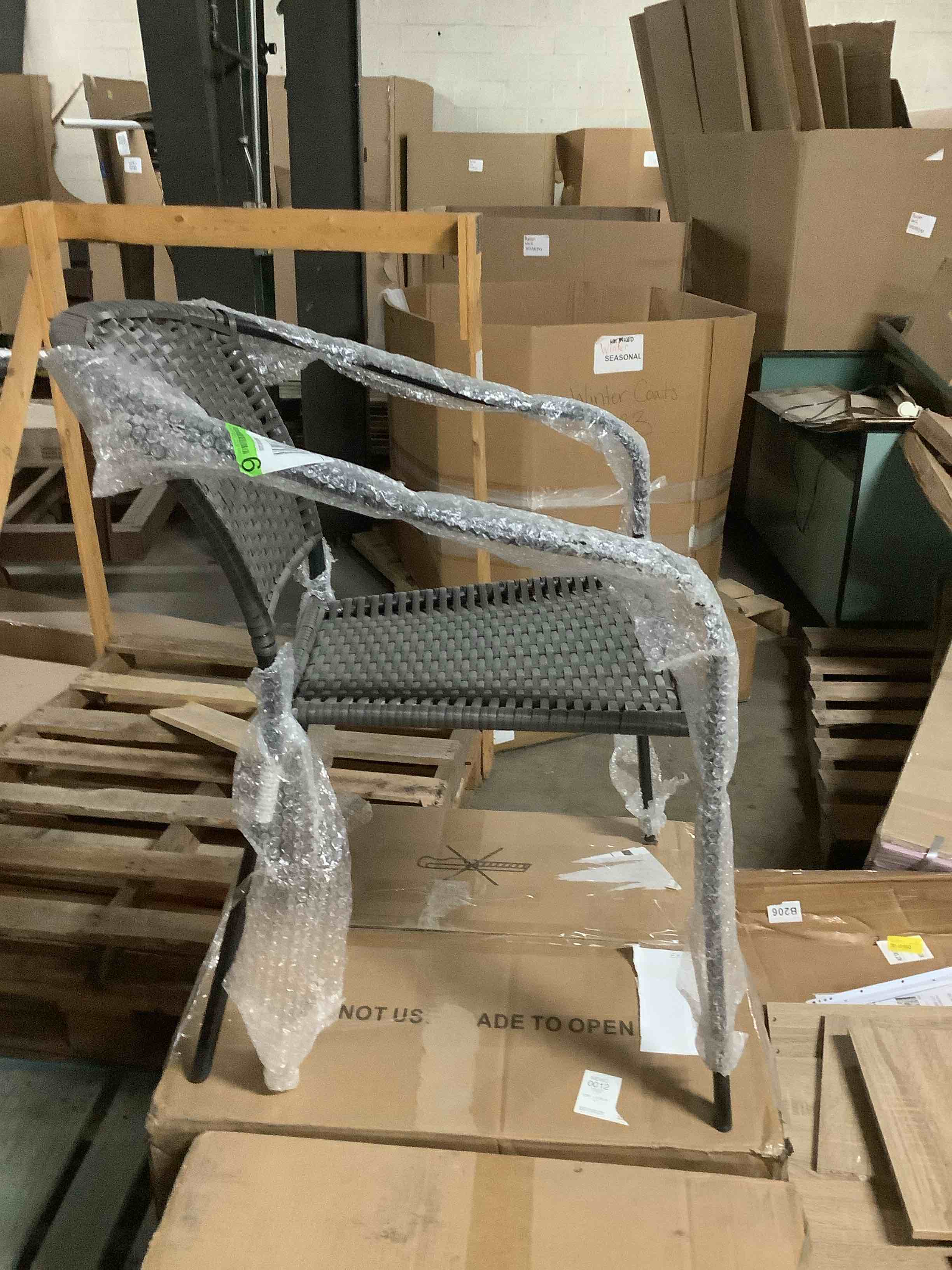 Condition photo showing Good Condition for Wicker Patio Chair