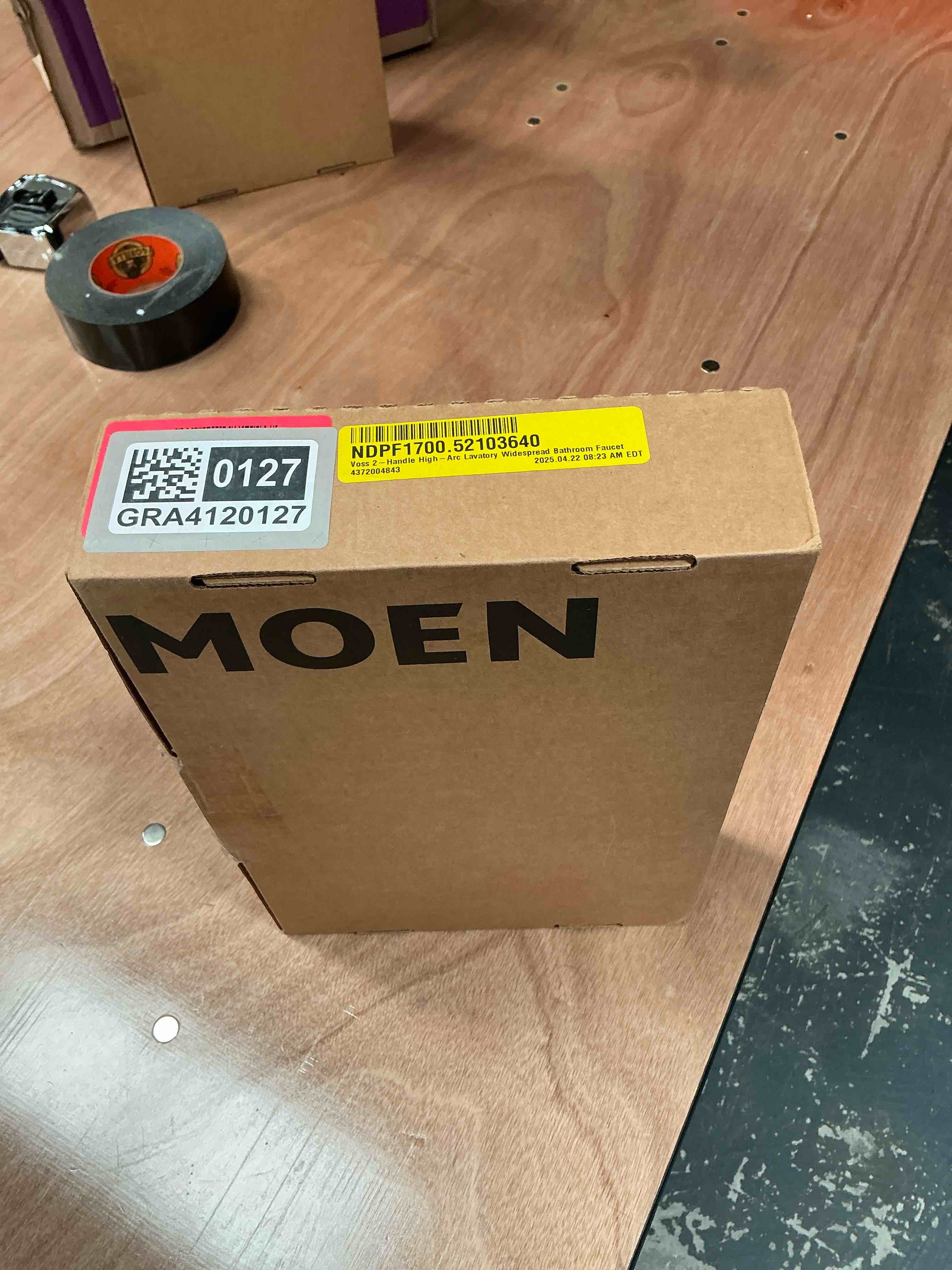 Condition photo showing Good Condition for MOEN, TWO HANDLE WIDESPREAD LABORATORY VALVE