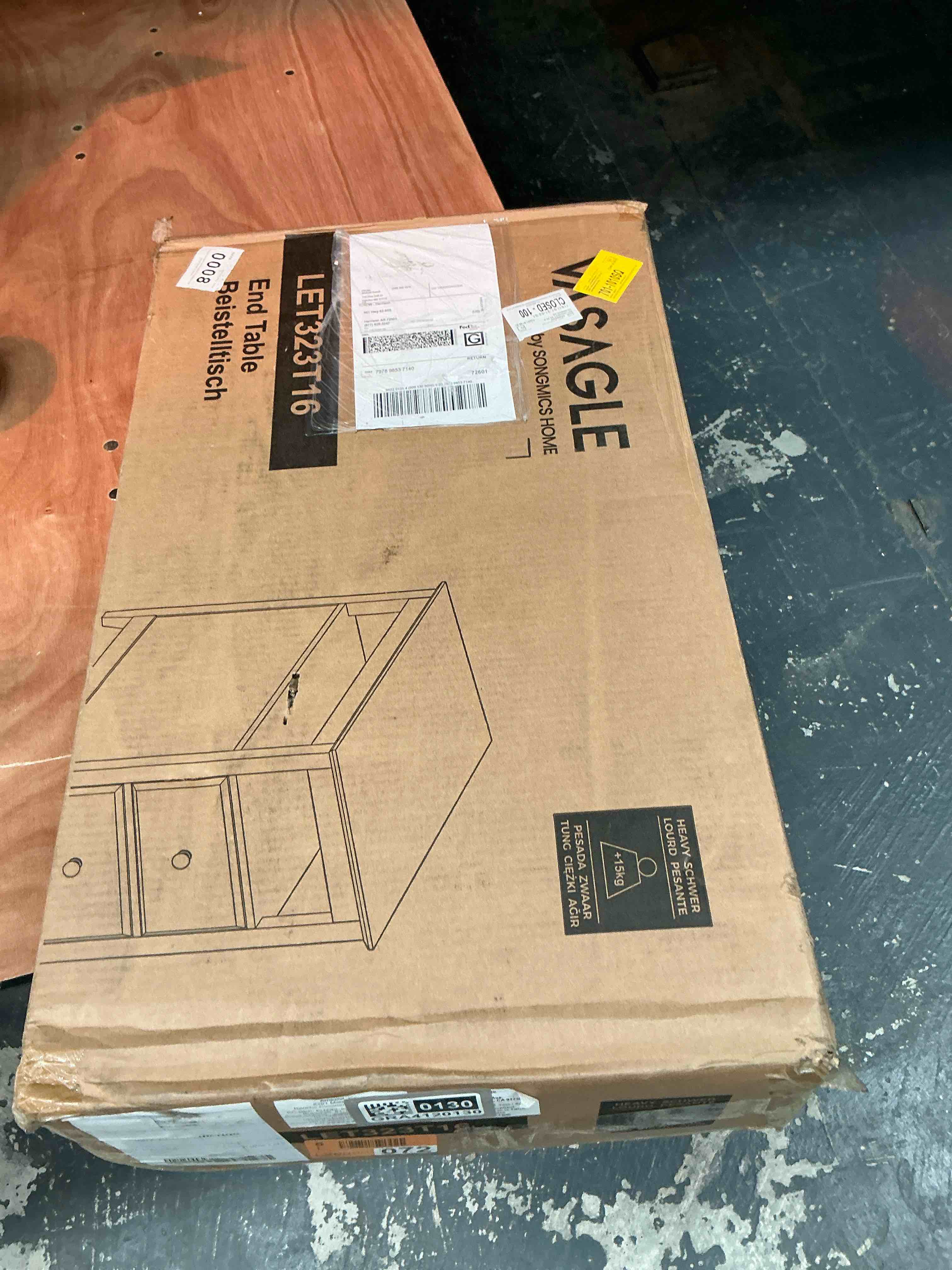 Condition photo showing Good Condition for TWO DRAWER END TABLE