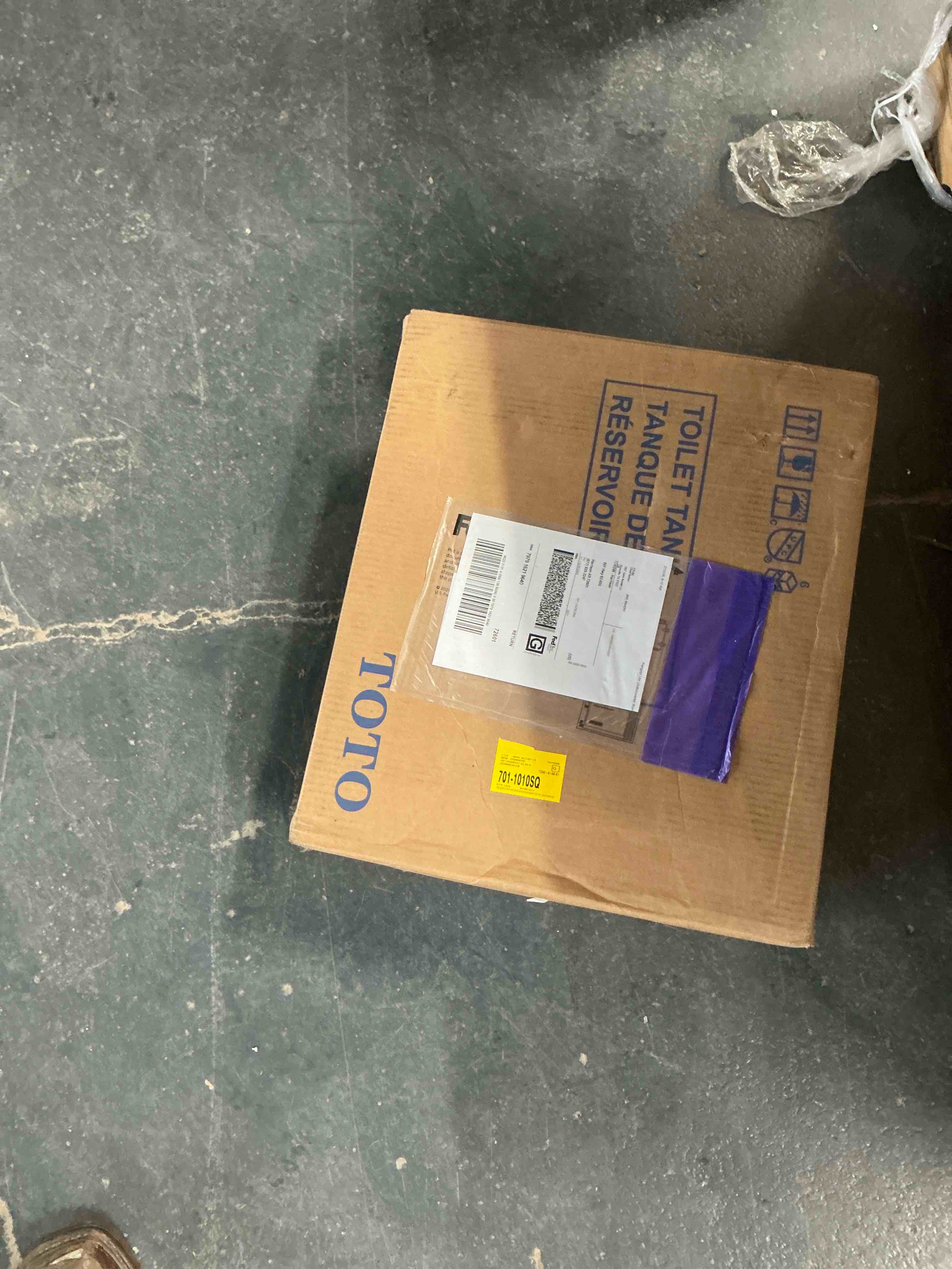 TOTOÂ® WASHLET+Â®  Aquia IV Two-Piece Elongated Dual Flush 1.28 and 0.9 GPF Toilet and WASHLET S5 Bidet Seat, Cotton White - MW4463446CEMGN#01