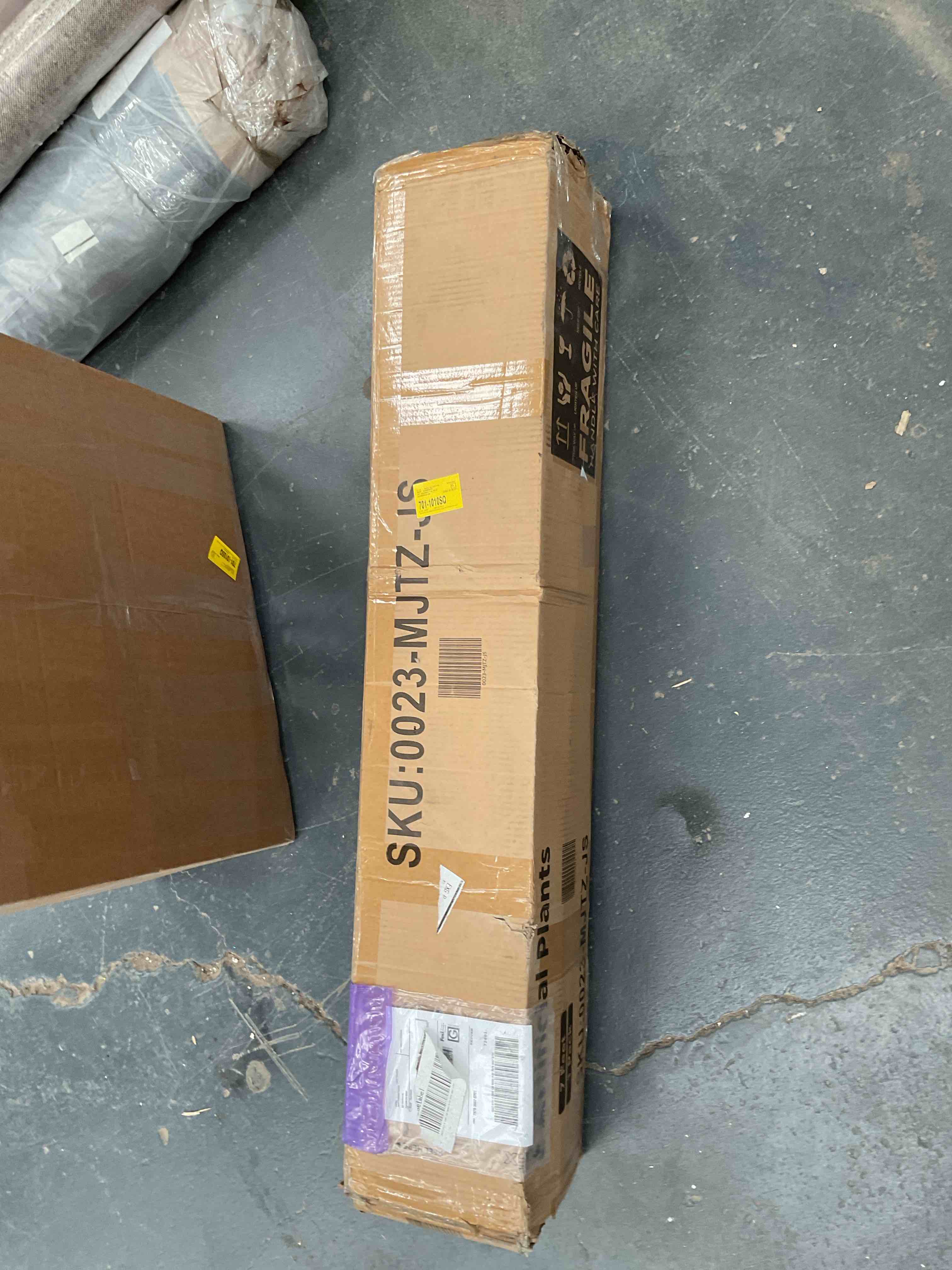 Condition photo showing Good Condition for Tall Bathroom Storage Cabinet, Narrow Toilet Paper Cabinet with Open Shelves, 2 Door Cabinets