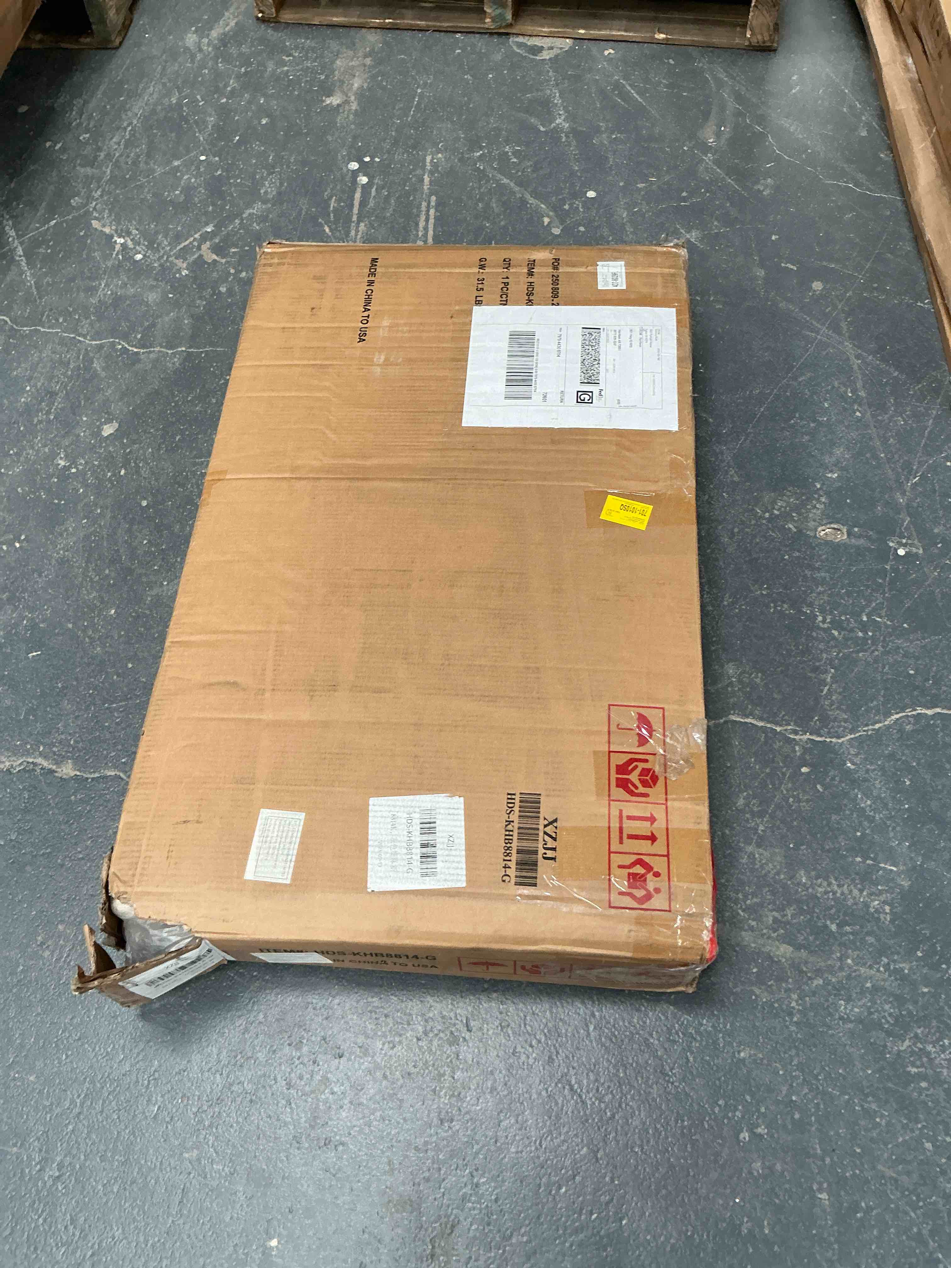 Condition photo showing Good Condition for Barajas Upholstered Panel Headboard