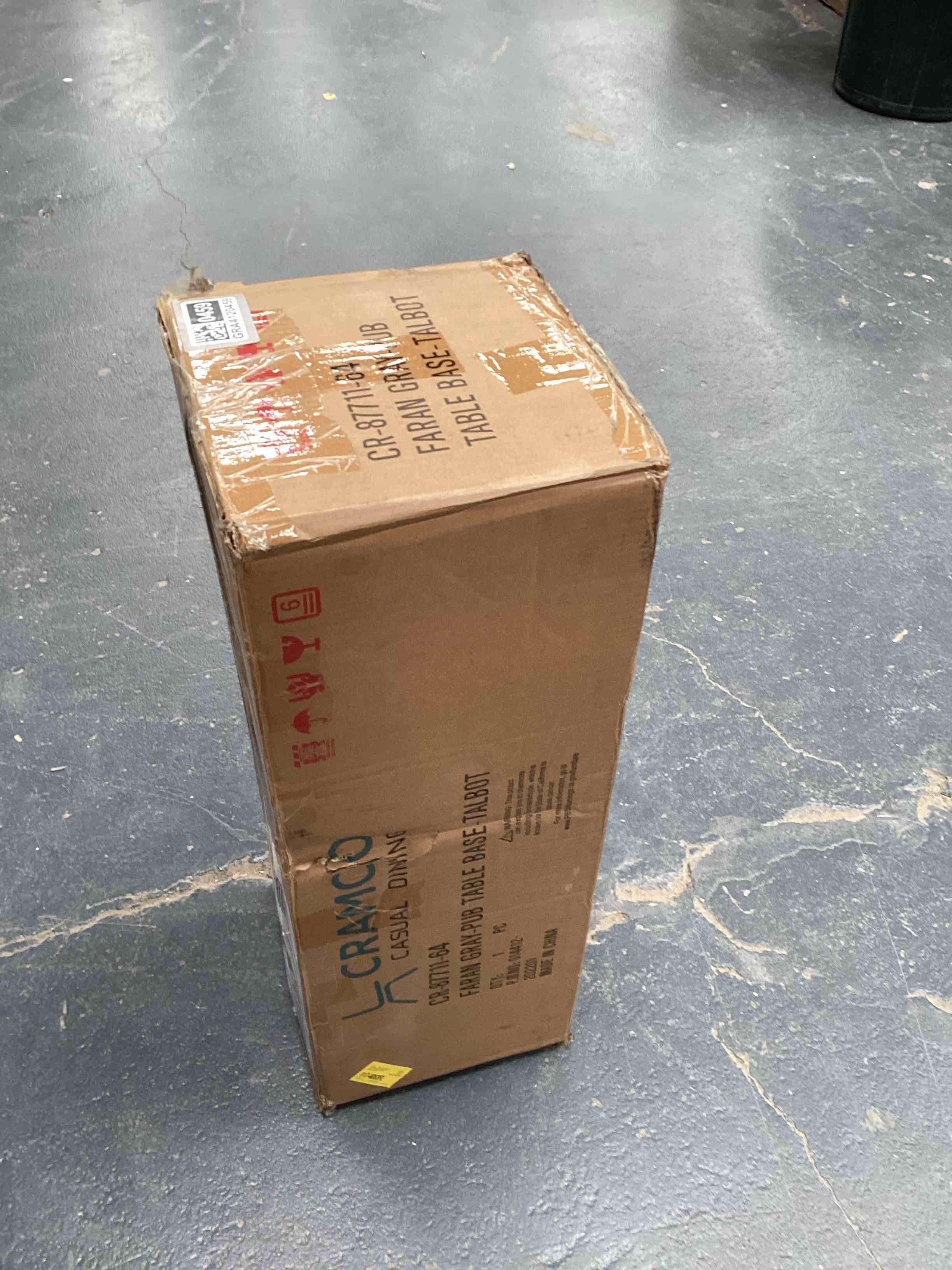 Condition photo showing Good Condition for Vegas Counter Height Pedestal Dining Table Base