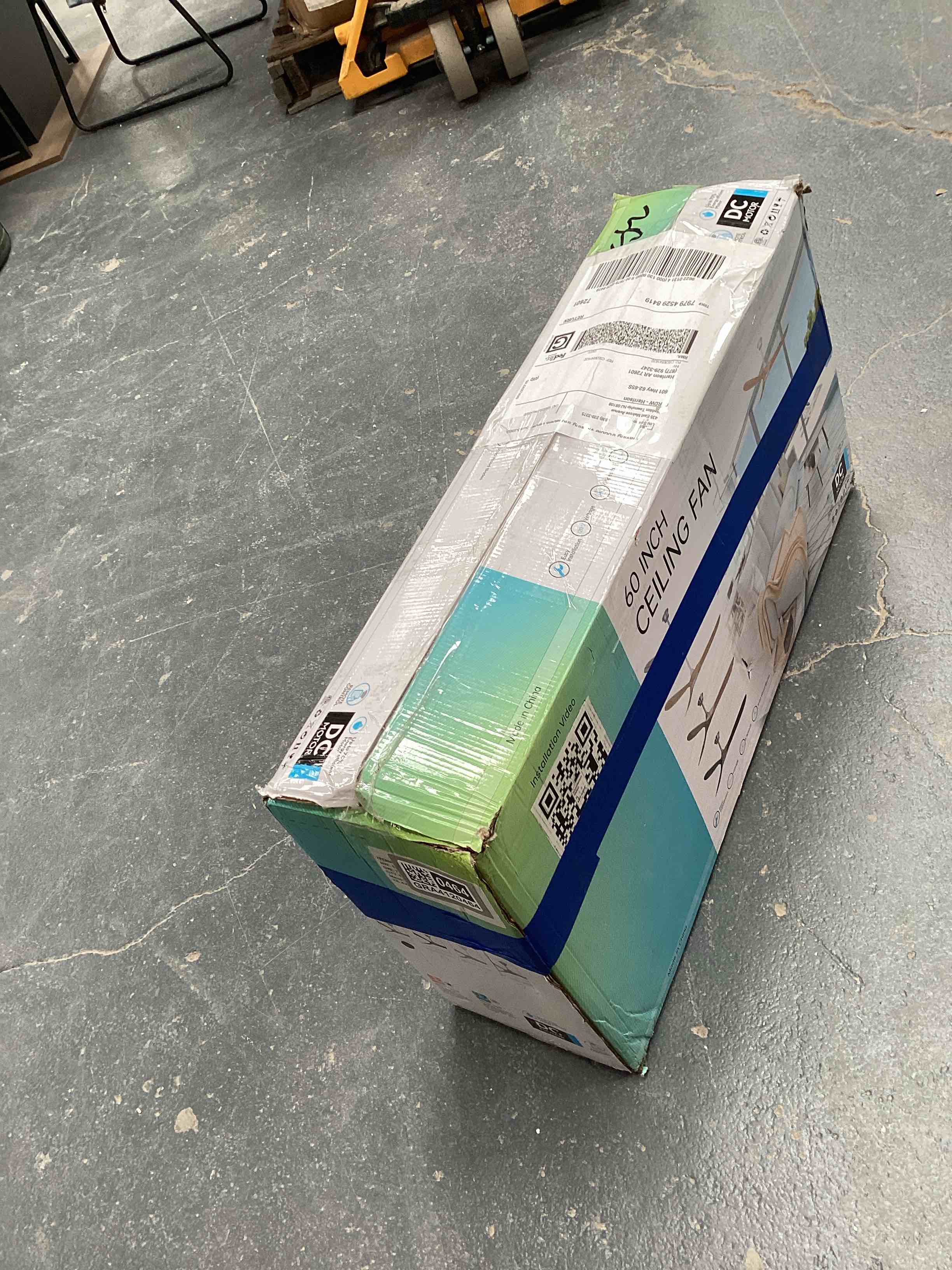 Condition photo showing Good Condition for Nicola 60" 3 - Blade Standard Ceiling Fan with Remote Control