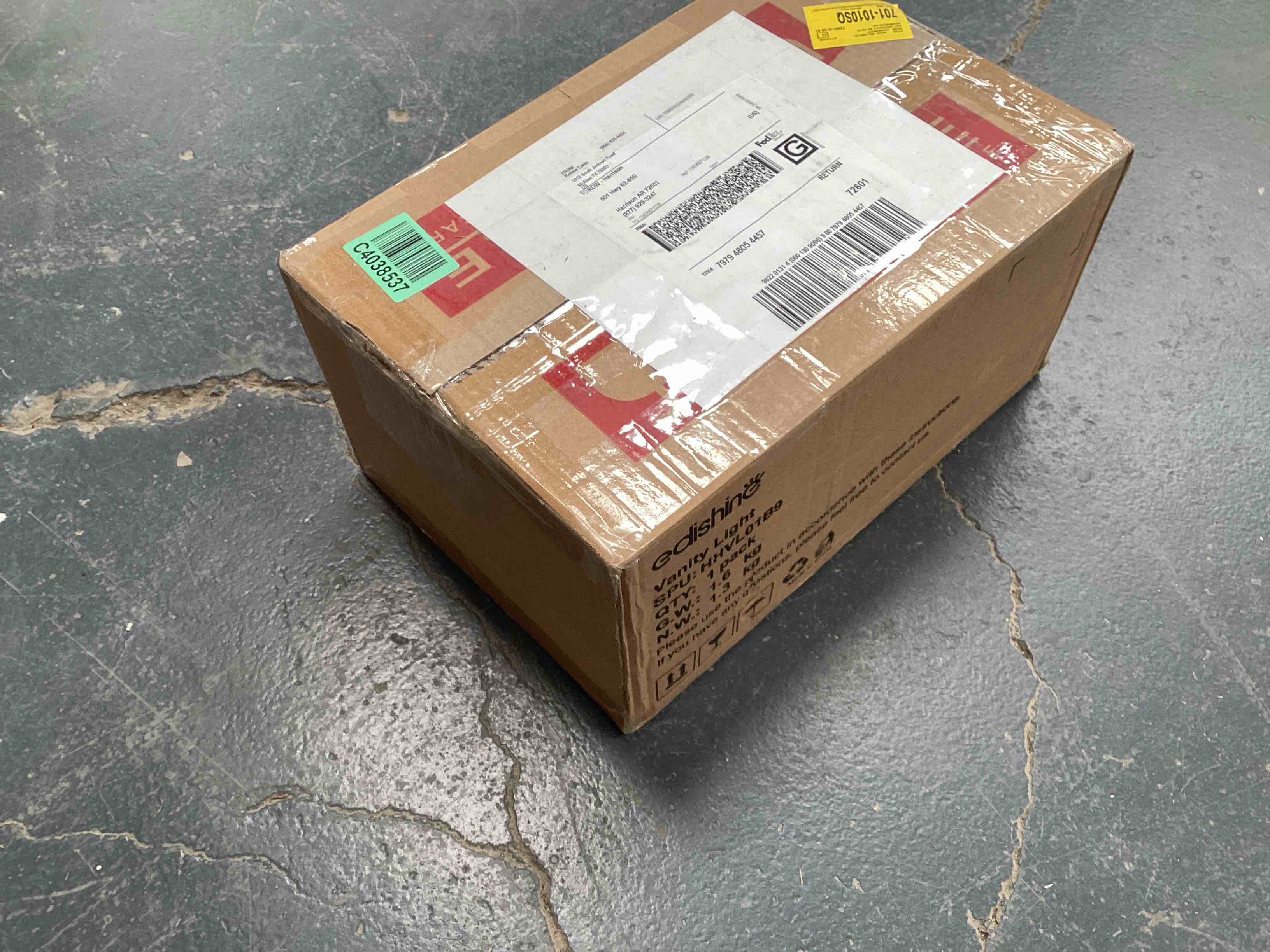 Condition photo showing Good Condition for 2-Light Vanity Light