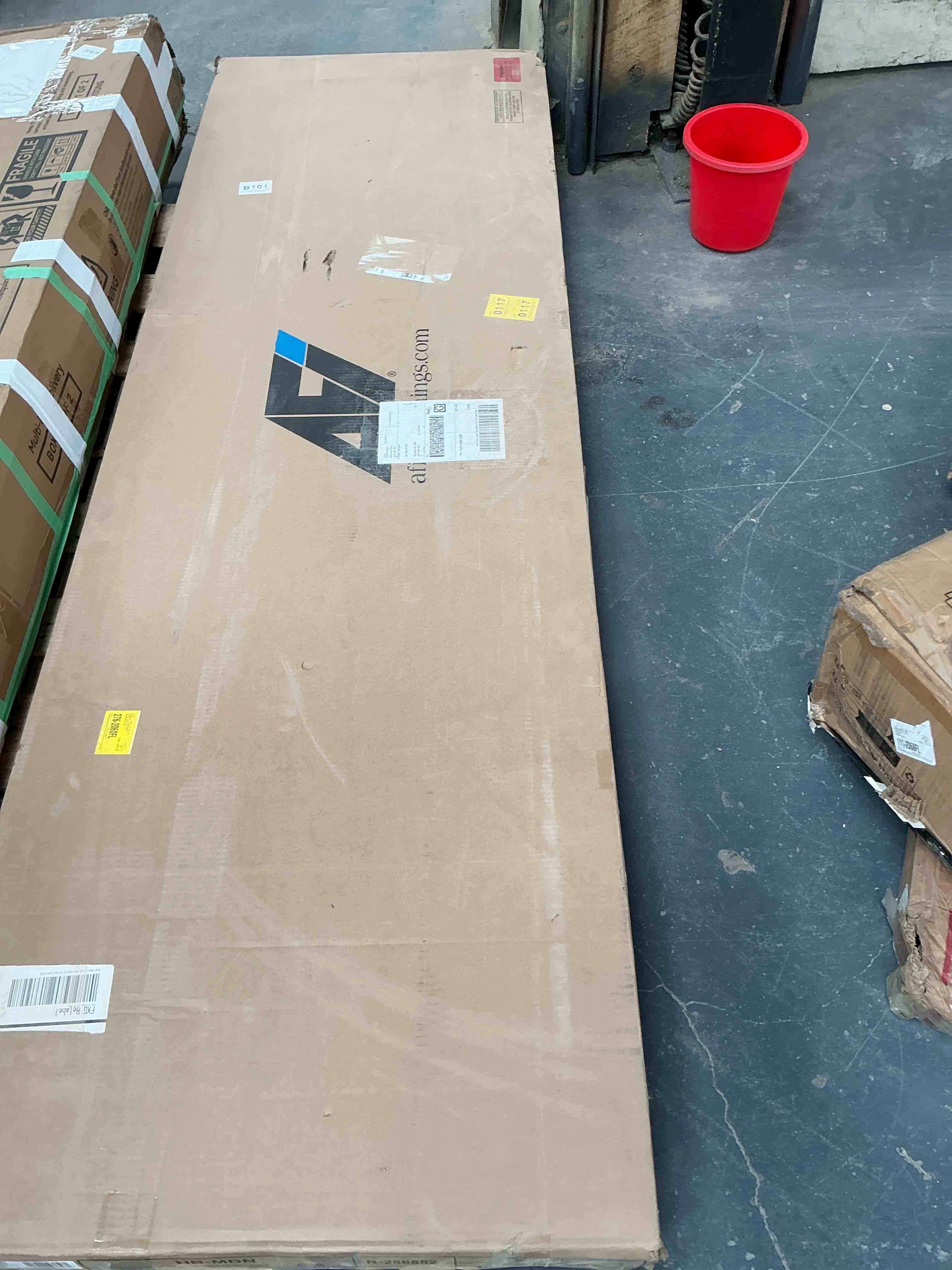 Condition photo showing Good Condition for Amear Solid Wood Panel Headboard