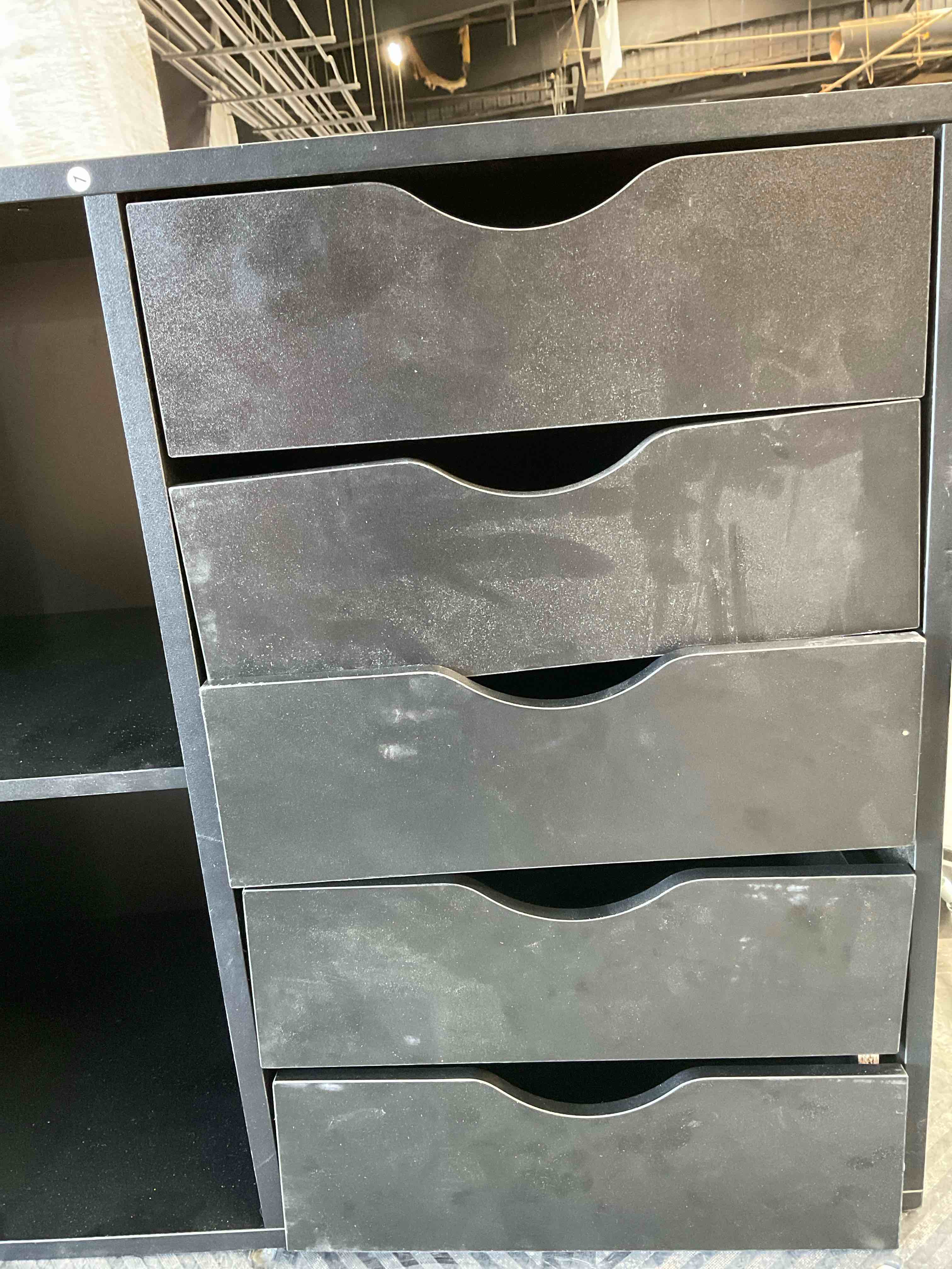 Condition photo showing As Is for Storage cabinet