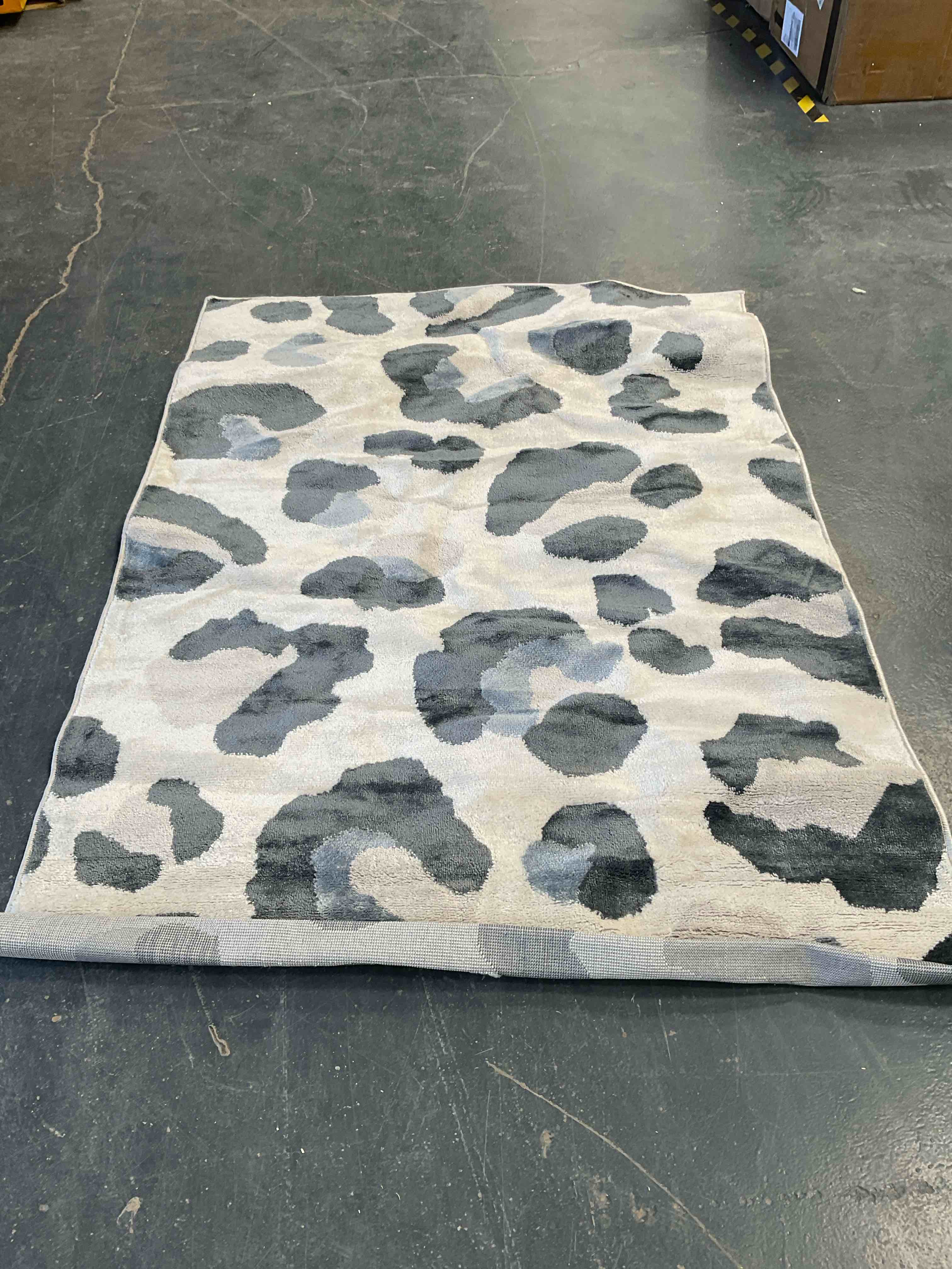 4’3 x 6’ rug, Campbell, light gray