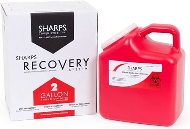 Condition photo showing Good Condition for Sharps recovery system