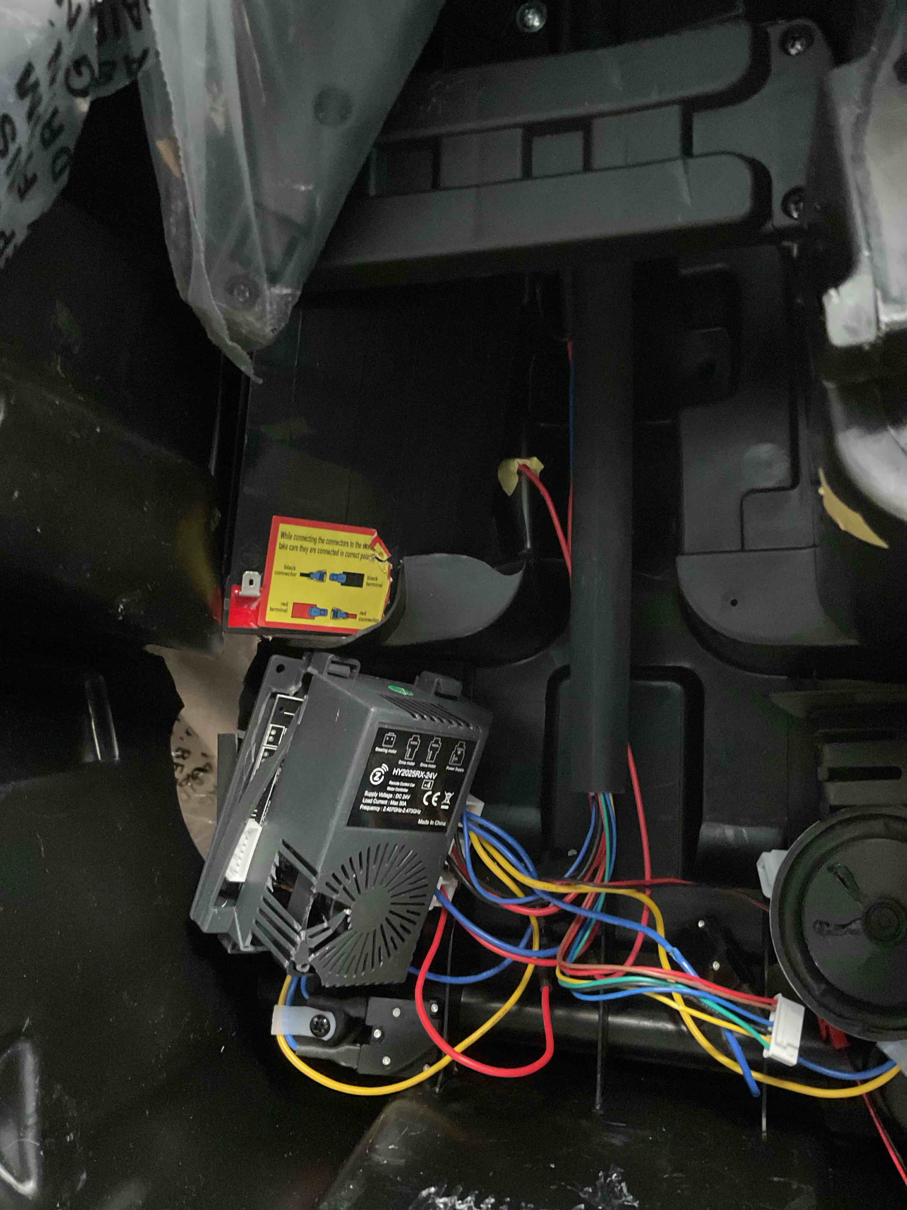 Condition photo showing As Is for 24v kids big atv quad - 2-seater 4wd, 800w powerful motor, parent remote control, for ages 3-8