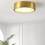 Shaw Solitaire Flush Mount