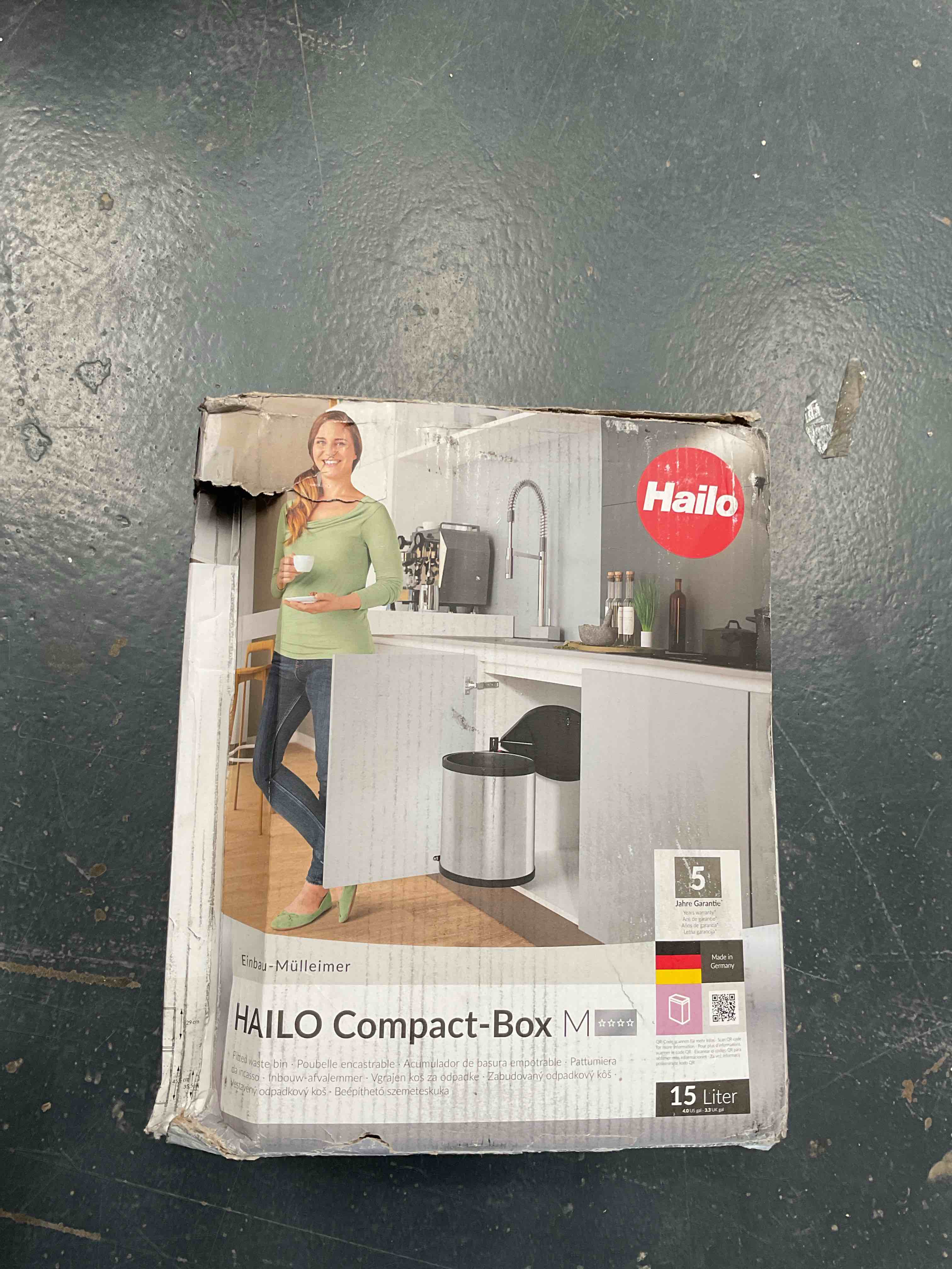 Condition photo showing As Is for halo compact box m
