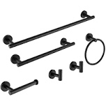 6 piece bathroom hardware set