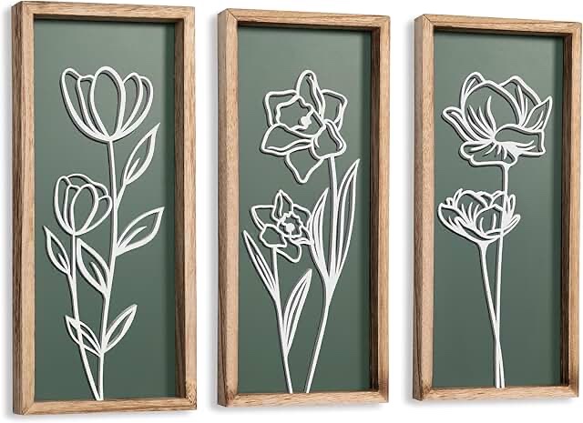 3 wall decor set