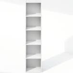 white shelf