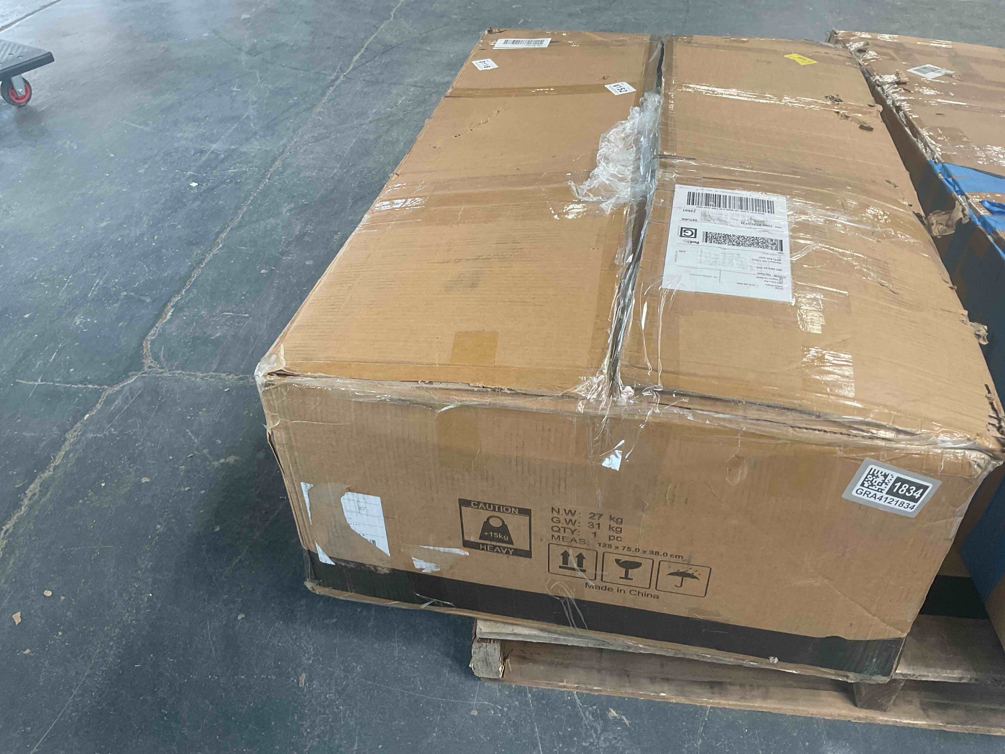 Condition photo showing Good Condition for grey sofa couch