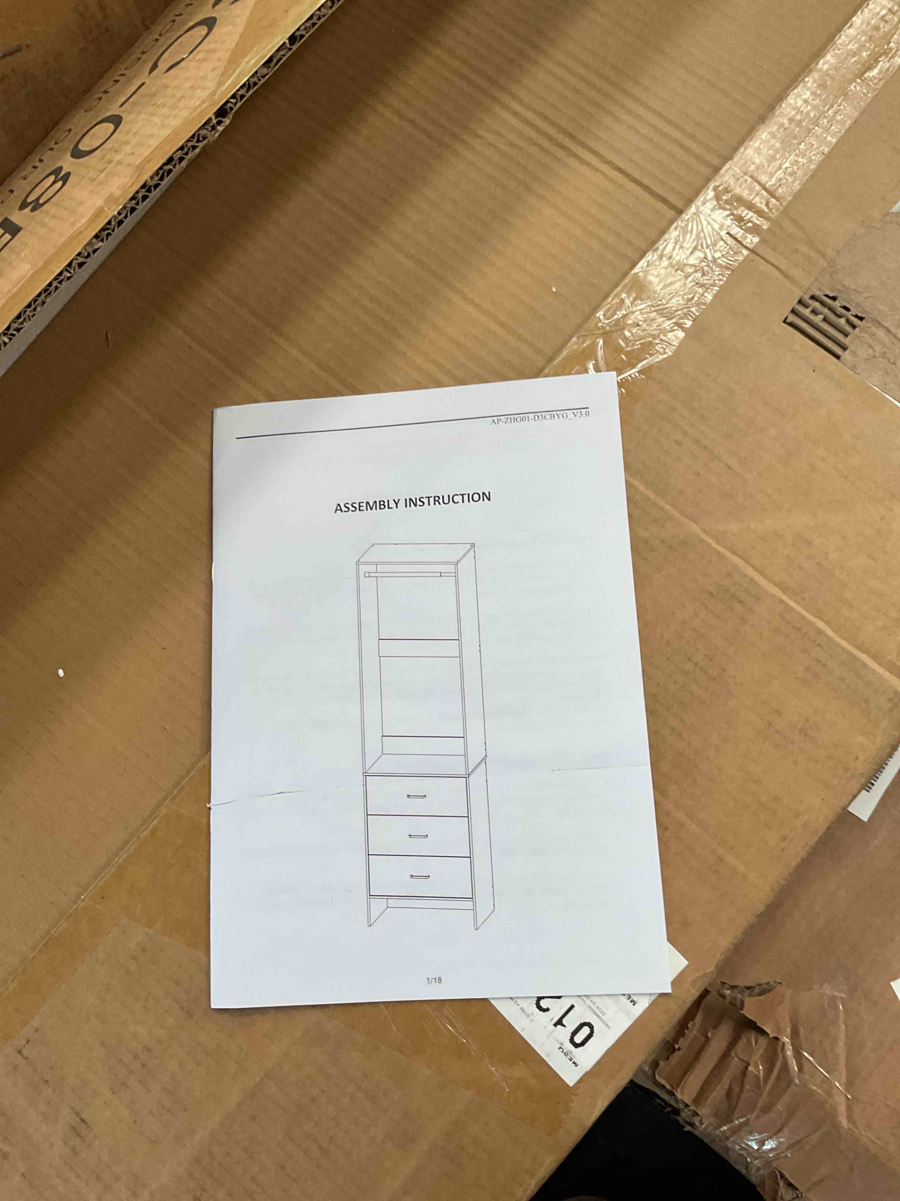 white display case