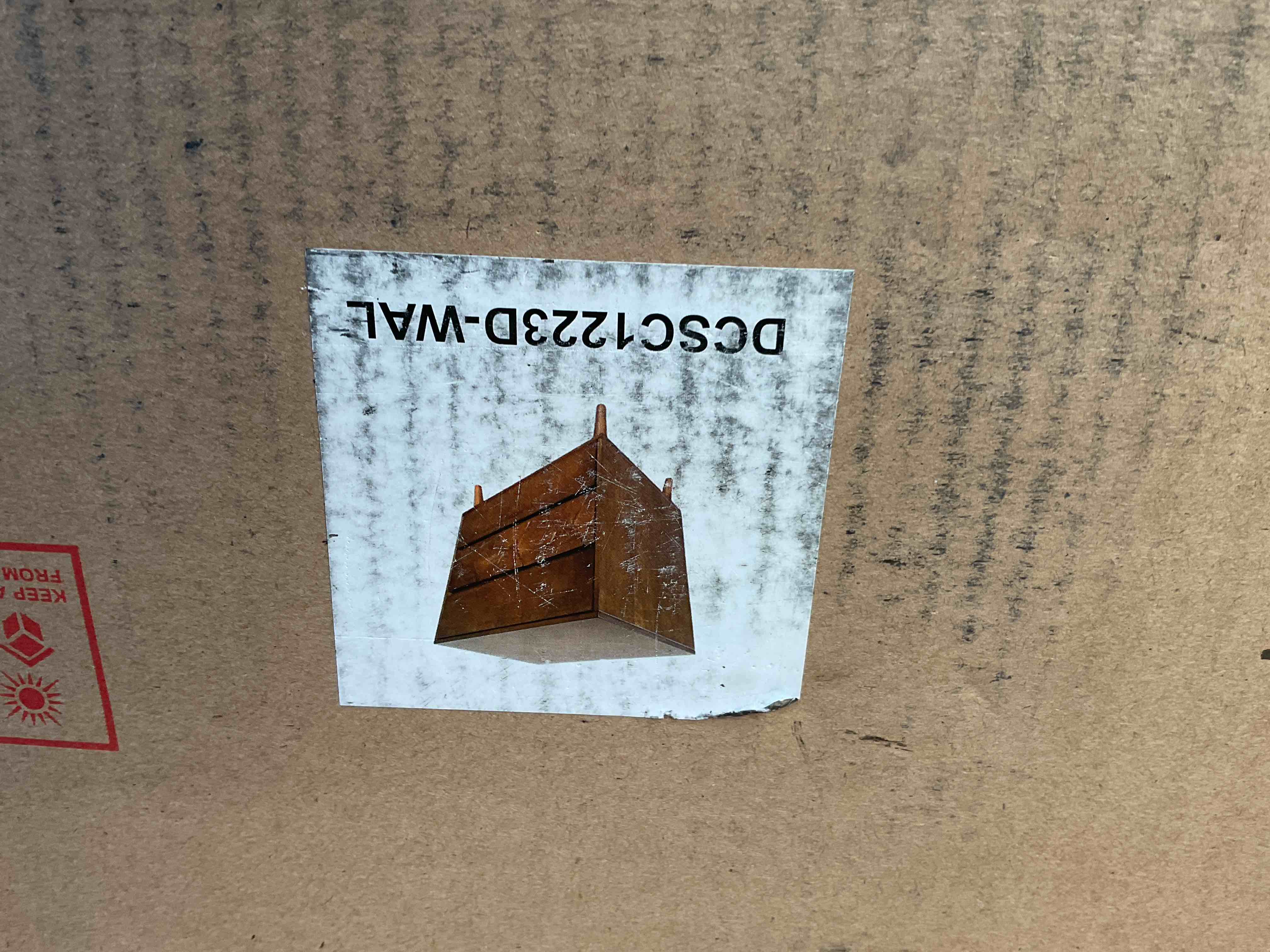 Condition photo showing Good Condition for argus- 3 drawer dresser- walnut